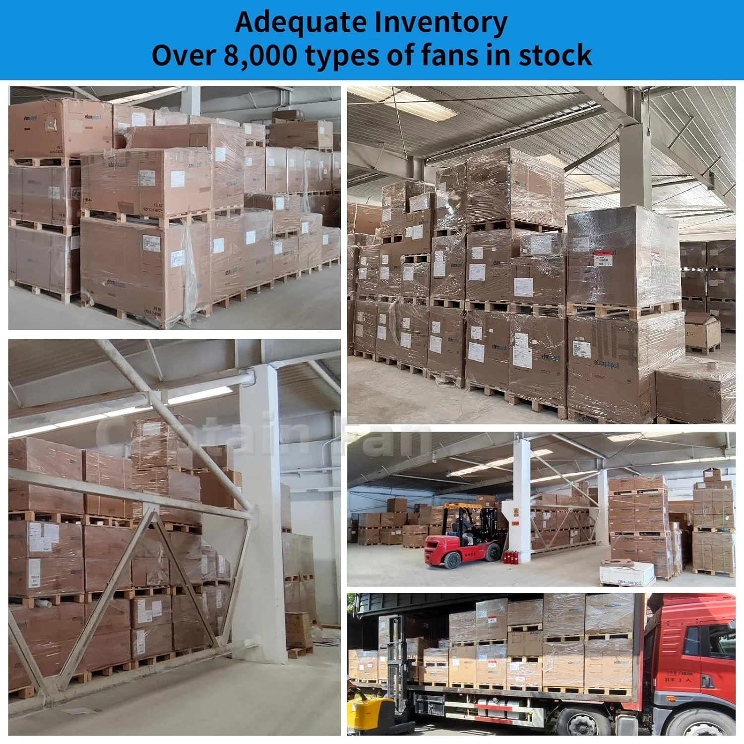 فن کابینتی آکسیال Ebm Papst مدل K1G165-AA01-05، ولتاژ 24VDC، جریان 0.78A، توان 19W