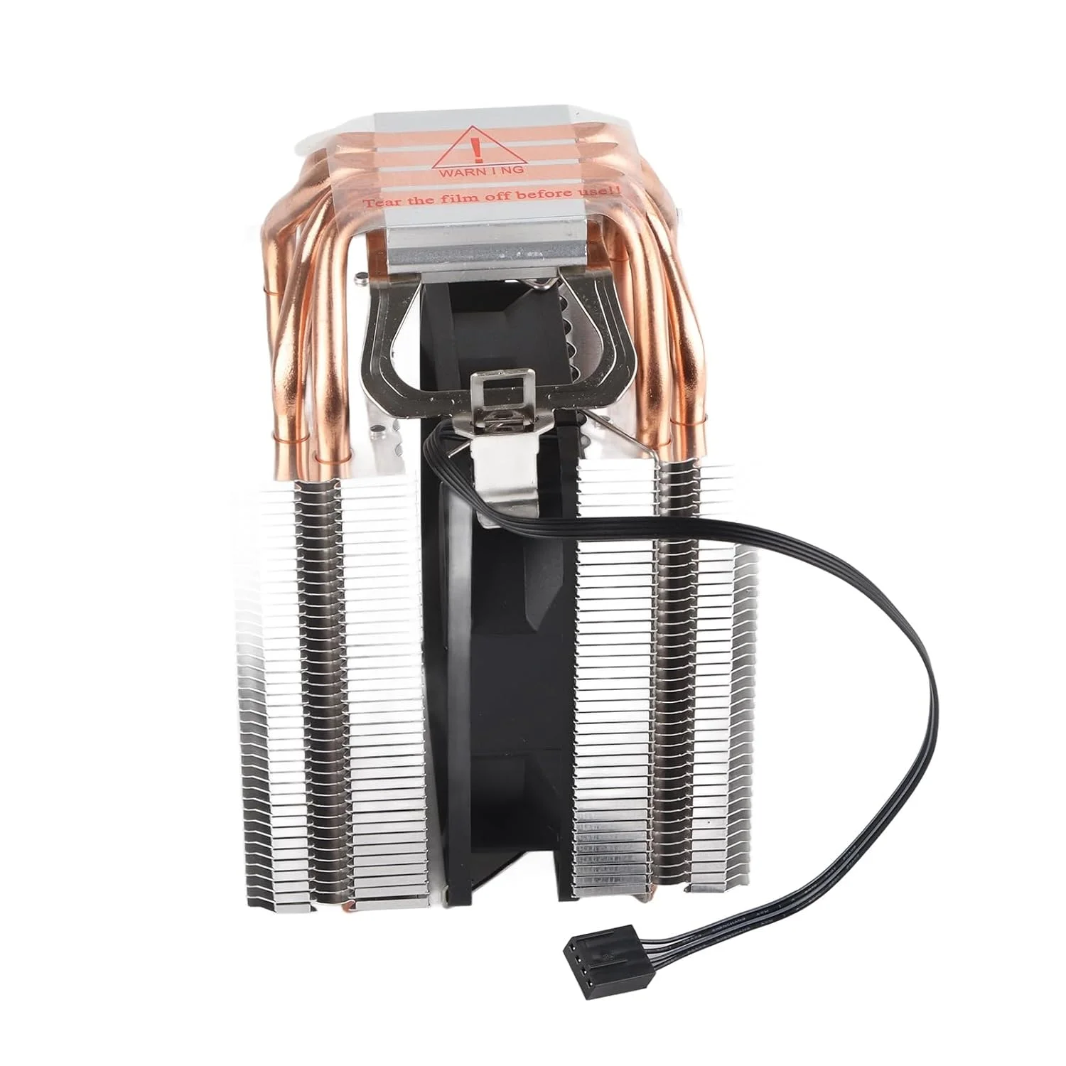 فن رادیاتور خنک کننده پردازنده، هیت سینک خنک کننده هوا با 4 لوله حرارتی مسی برای LGA 2011 1366 11501151 1155 1156