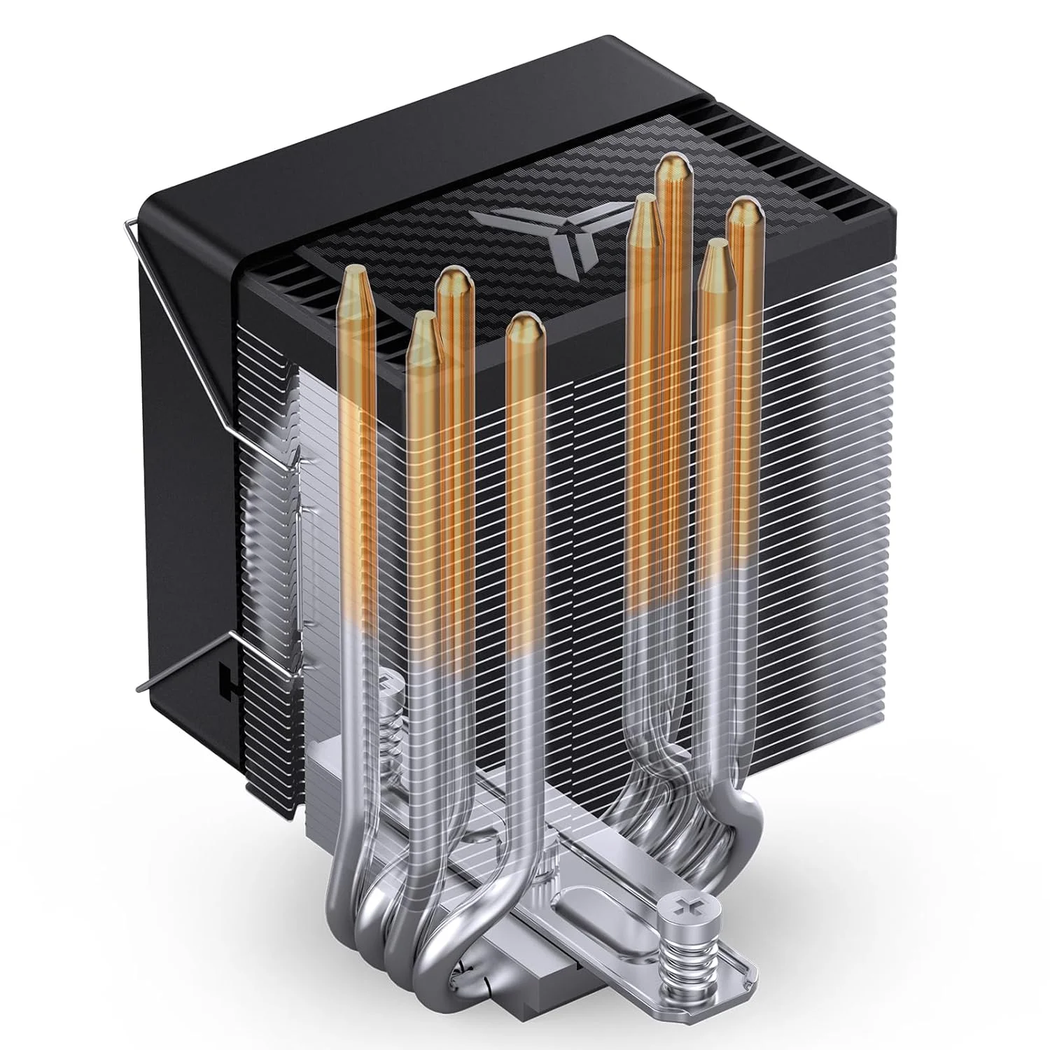 خنک کننده پردازنده JONSBO CR1400 EVO، خنک کننده بادی سری ARGB Mute، ارتفاع فن پردازنده 130 میلی متر، فن 92 میلی متری مینی خنک کننده پردازنده، 4 لوله حرارتی مسی، رادیاتور برج خنک کننده هوا، برای AM5/AM4/Intel LGA1700/1851، مشکی
