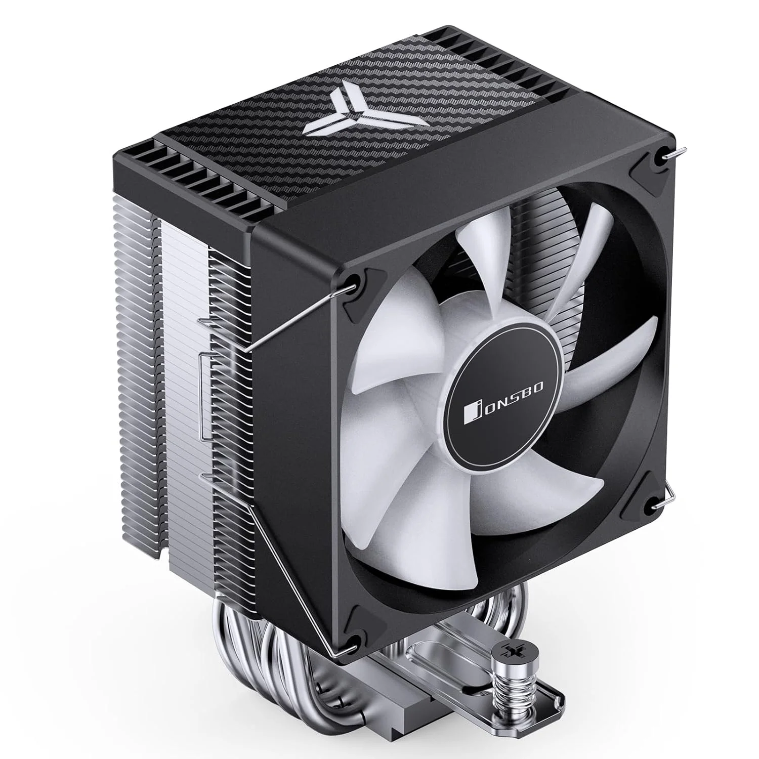 خنک کننده پردازنده JONSBO CR1400 EVO، خنک کننده بادی سری ARGB Mute، ارتفاع فن پردازنده 130 میلی متر، فن 92 میلی متری مینی خنک کننده پردازنده، 4 لوله حرارتی مسی، رادیاتور برج خنک کننده هوا، برای AM5/AM4/Intel LGA1700/1851، مشکی