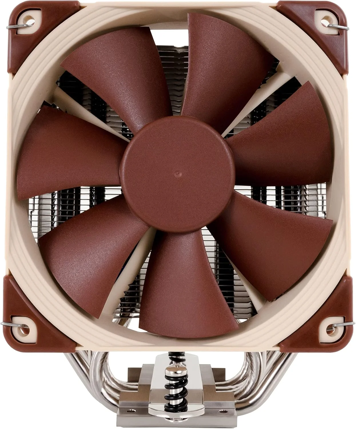 خنک کننده پردازنده ممتاز Noctua NH-U12S با فن 120 میلی متری NF-F12 (قهوه ای)