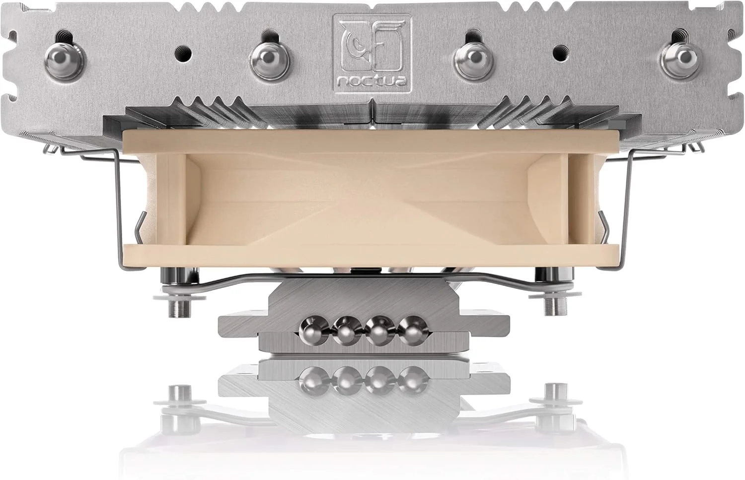 خنک کننده پردازنده کم ارتفاع Noctua NH-L12 Ghost S1 Edition با فن PWM 92 میلی متری بی صدا (قهوه ای)