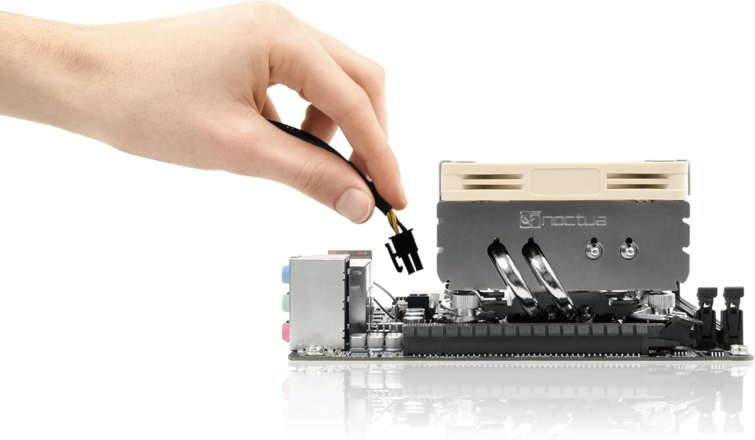 خنک کننده پردازنده کم ارتفاع ممتاز Noctua NH-L9x65 (65 میلی متر، قهوه ای)