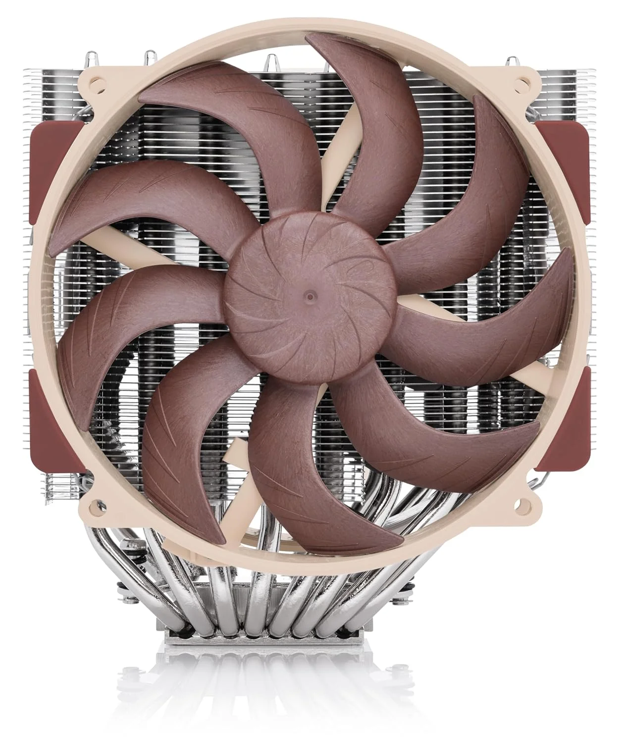 خنک کننده پردازنده دو برج Noctua NH-D15 G2، نسخه استاندارد و مناسب برای AMD AM5 و Intel LGA1851 / LGA1700 (قهوه ای)