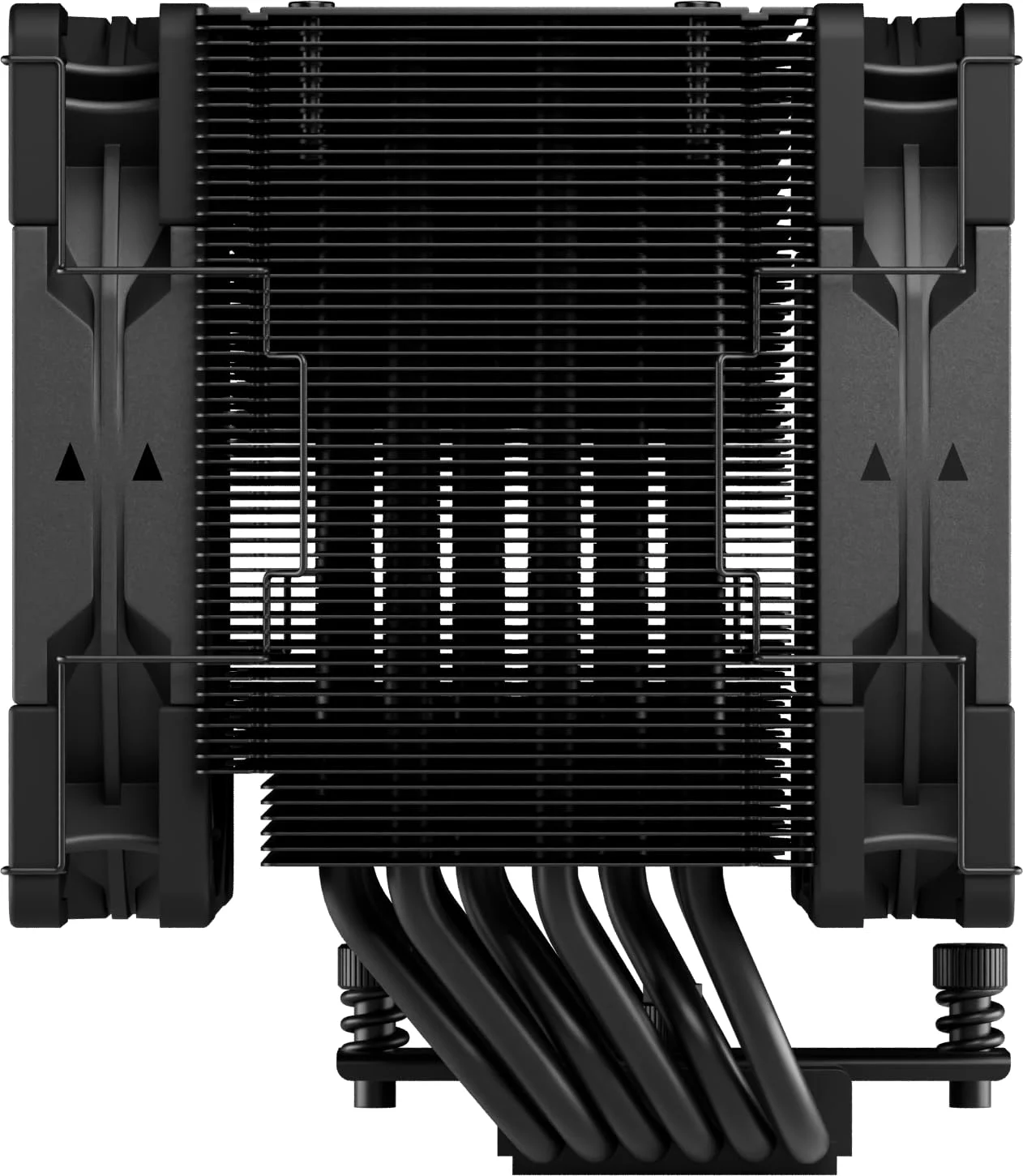 خنک کننده بادی پردازنده سایث مدل Mugen 6 Dual Fan Black Edition، سازگار با Intel LGA1700, LGA1151, AMD AM5, AM4، فن 120 میلی متری، تک برج، پوشش آلومینیومی (Mugen 6 Dual Fan Black Edition) (SCMG-6000DBE)
