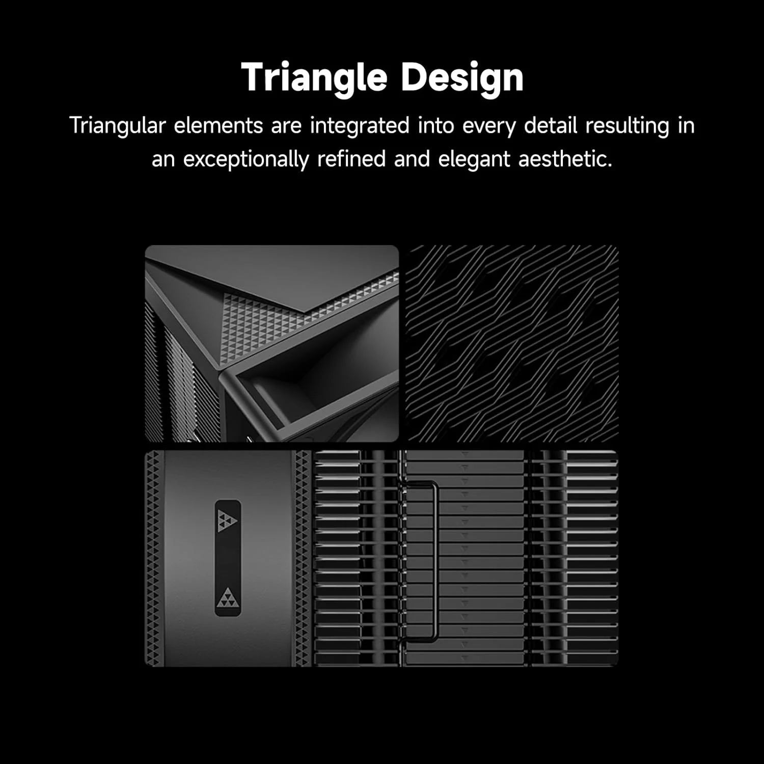 خنک کننده بادی پردازنده PCCOOLER، دارای 5 لوله حرارتی 6 میلی متری، فن 120 میلی متری ARGB، بلبرینگ هیدرولیک، جریان هوای بالا 73.3CFM، سازگار با Intel LGA115X/1200/1700/1851 و AMD AM4/AM5 (RT500 TC BK)