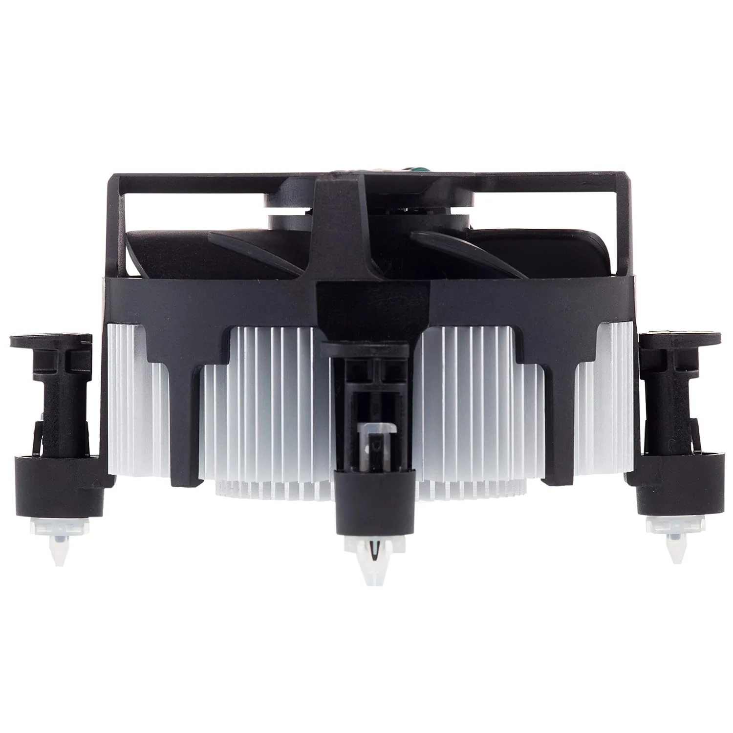 خنک کننده پردازنده دلتا 6 برای سوکت های اینتل LGA1200/LGA775/LGA1150/LGA1151/LGA1155/LGA1156، فن 90 میلی متری 4 پین PWM، توان خنک کنندگی تا 100 وات، گریس با عملکرد بالا از پیش اعمال شده، برای کامپیوتر رومیزی