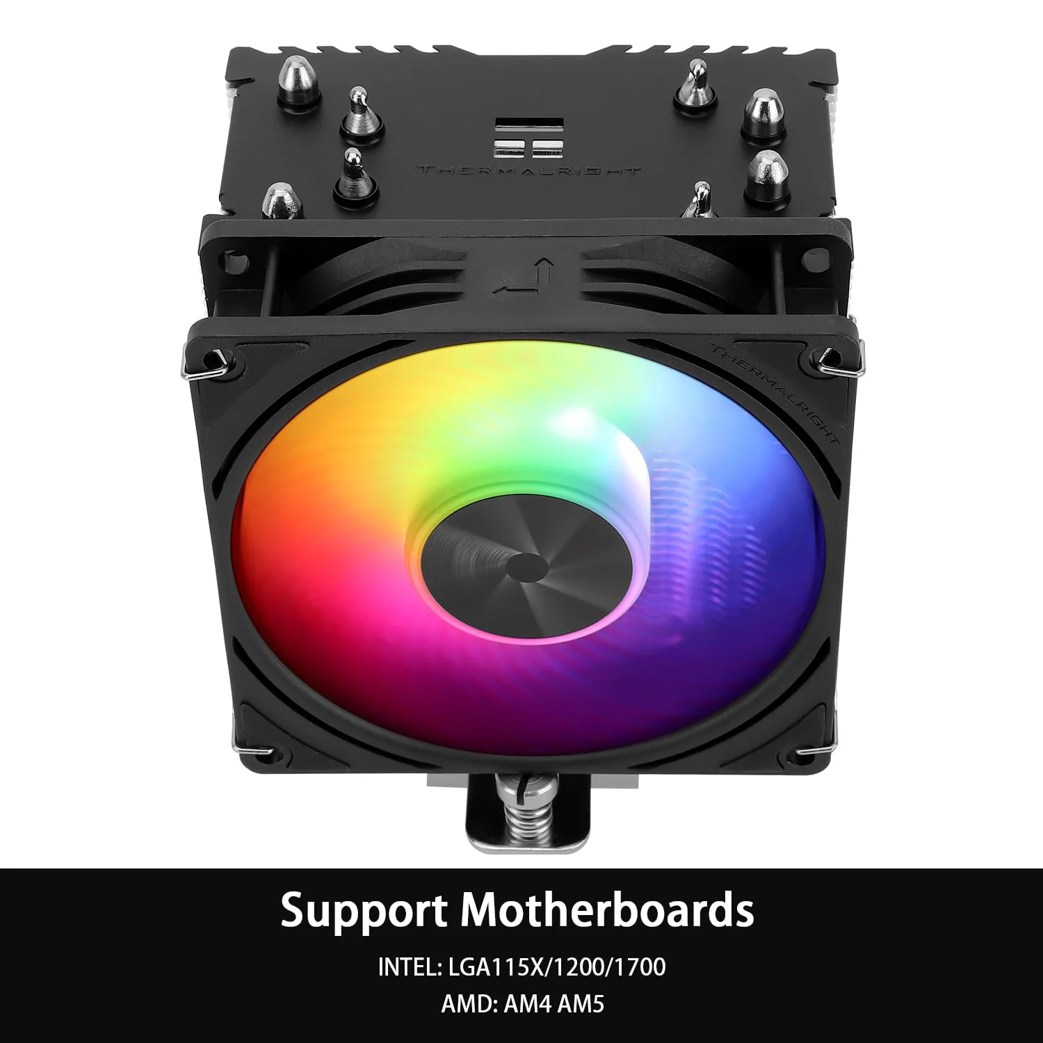 خنک کننده بادی پردازنده Thermalright Assassin X 90 SE ARGB، فن PWM ARGB مدل TL-P9-S با سرعت 2200 دور در دقیقه، هیت سینک خنک کننده کامپیوتر، فناوری AGHP 4.0، برای AM4 AM5/Intel LGA1150/1151/1200/1700/1851، خنک کننده کامپیوتر با ارتفاع 118 میلی متر خنک کننده بادی پردازنده Thermalright Assassin X 90 SE ARGB، فن PWM ARGB مدل TL-P9-S با سرعت 2200 دور در دقیقه، هیت سینک خنک کننده کامپیوتر، فناوری AGHP 4.0، برای AM4 AM5/Intel LGA1150/1151/1200/1700/1851، خنک کننده کامپیوتر با ارتفاع 118 میلی متر