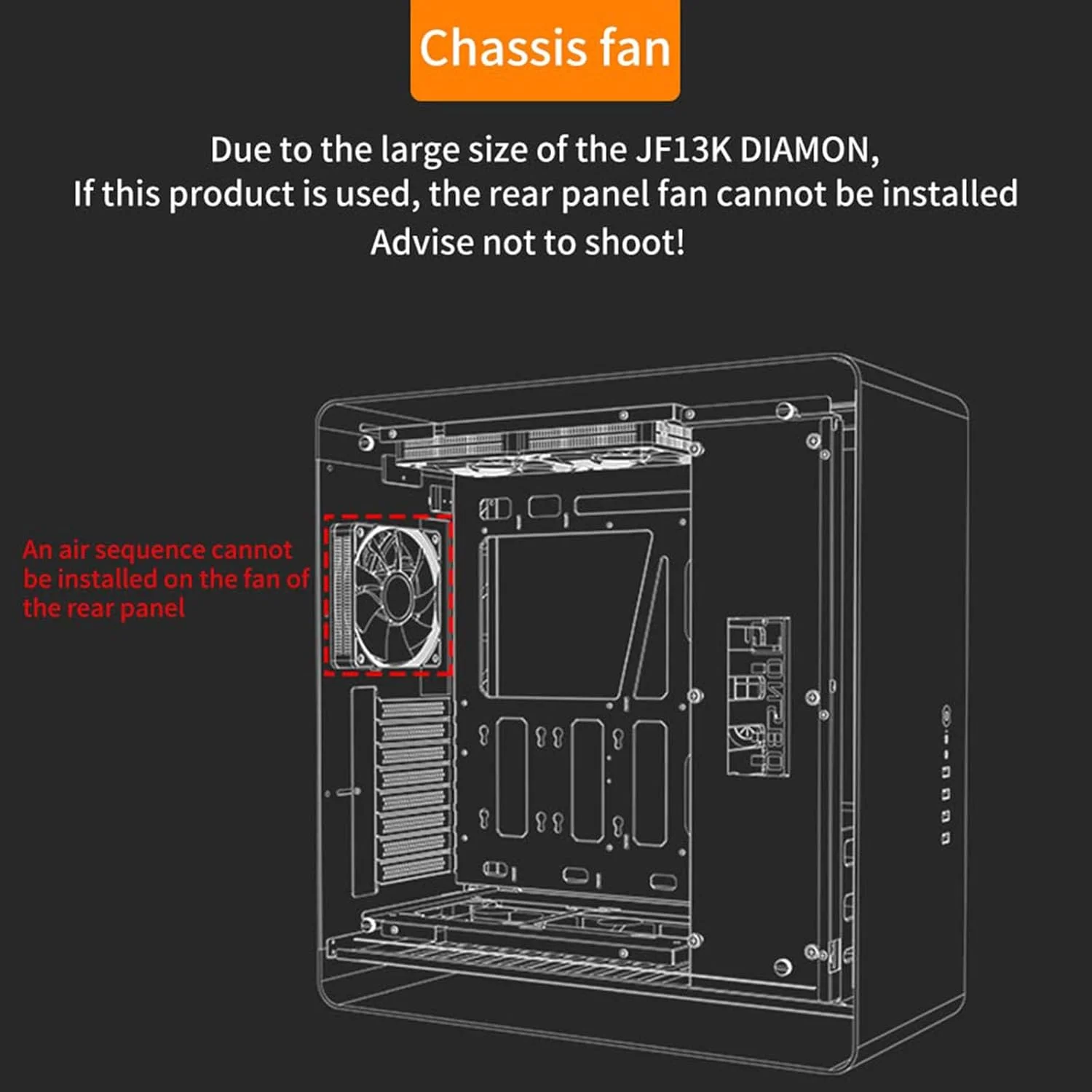 خنک کننده بادی پردازنده JF13K با عملکرد آرام، 7 لوله حرارتی، 2 فن 120 میلی متری با بلبرینگ هیدرولیک، رادیاتور برای خنک سازی پردازنده کامپیوتر گیمینگ