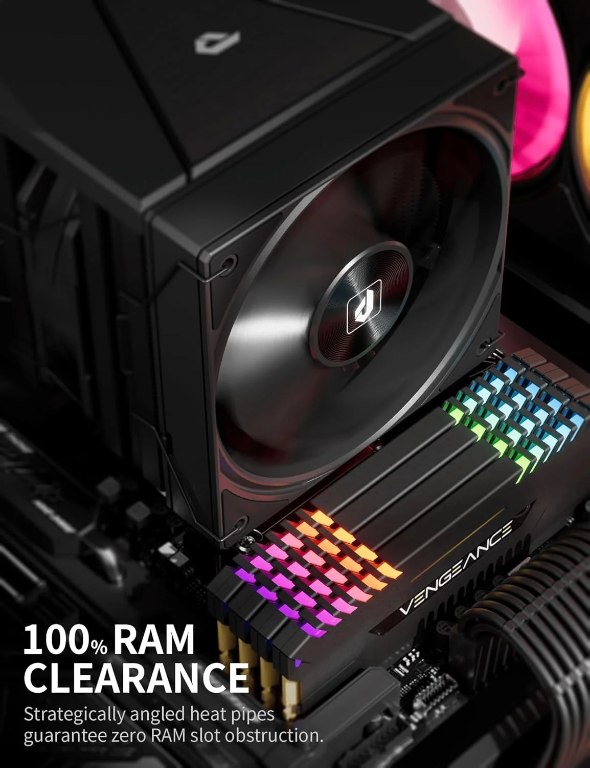 خنک کننده پردازنده بادی upHere، خنک کننده دو برج با فن PWM 120 میلی متری، 8 لوله حرارتی برای Intel LGA 1851/1700/2011/2066/115X، AM5/AM4/AM3، مشکی، UE2 Elite K8 خنک کننده پردازنده بادی upHere، خنک کننده دو برج با فن PWM 120 میلی متری، 8 لوله حرارتی برای Intel LGA 1851/1700/2011/2066/115X، AM5/AM4/AM3، مشکی، UE2 Elite K8