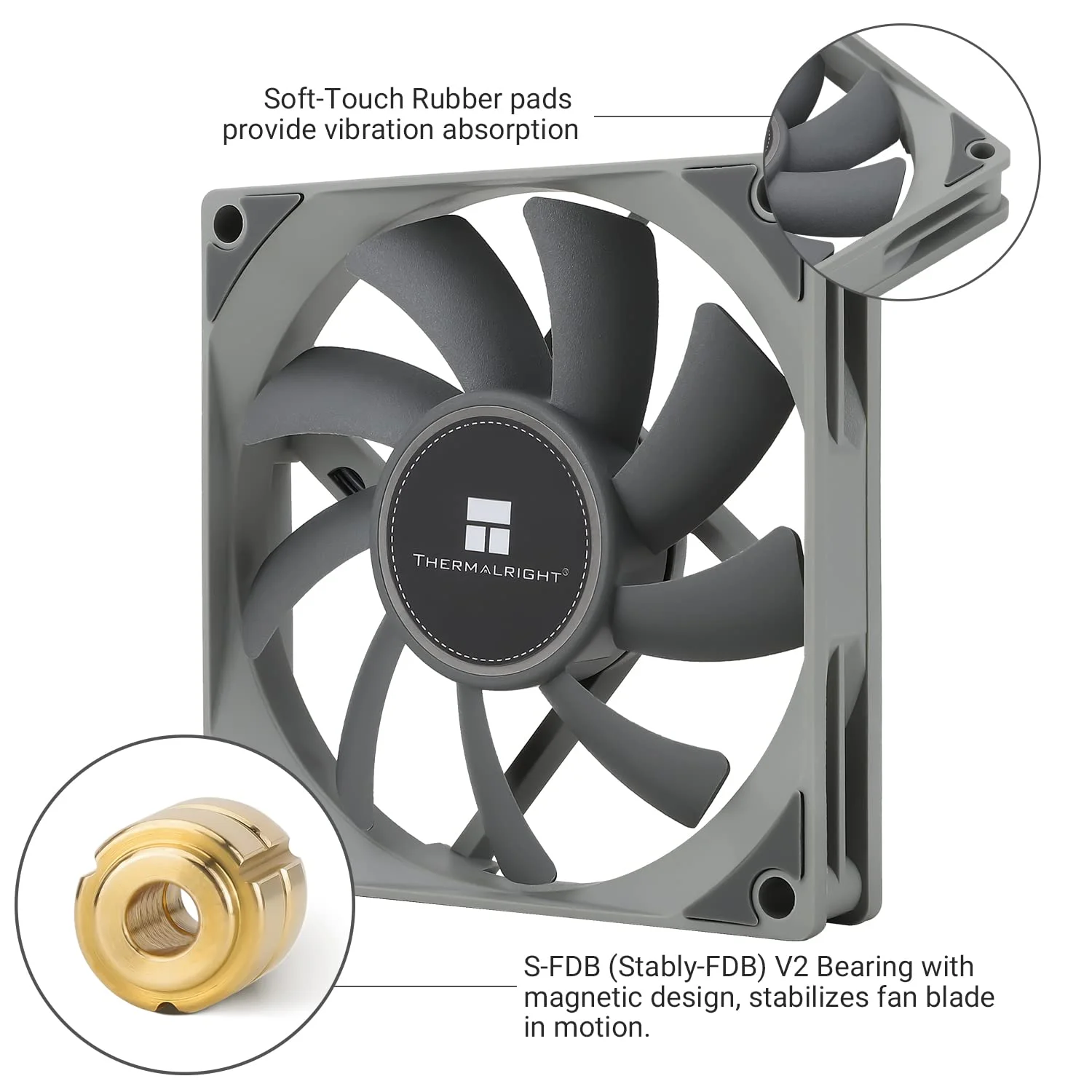 فن کیس کامپیوتر Thermalright TL-8015، فن 4 پین PWM بی صدا، فن خنک کننده باریک 15 میلی متری، سرعت 2200 دور در دقیقه، فن خنک کننده پردازنده 80 میلی متری فن کیس کامپیوتر Thermalright TL-8015، فن 4 پین PWM بی صدا، فن خنک کننده باریک 15 میلی متری، سرعت 2200 دور در دقیقه، فن خنک کننده پردازنده 80 میلی متری