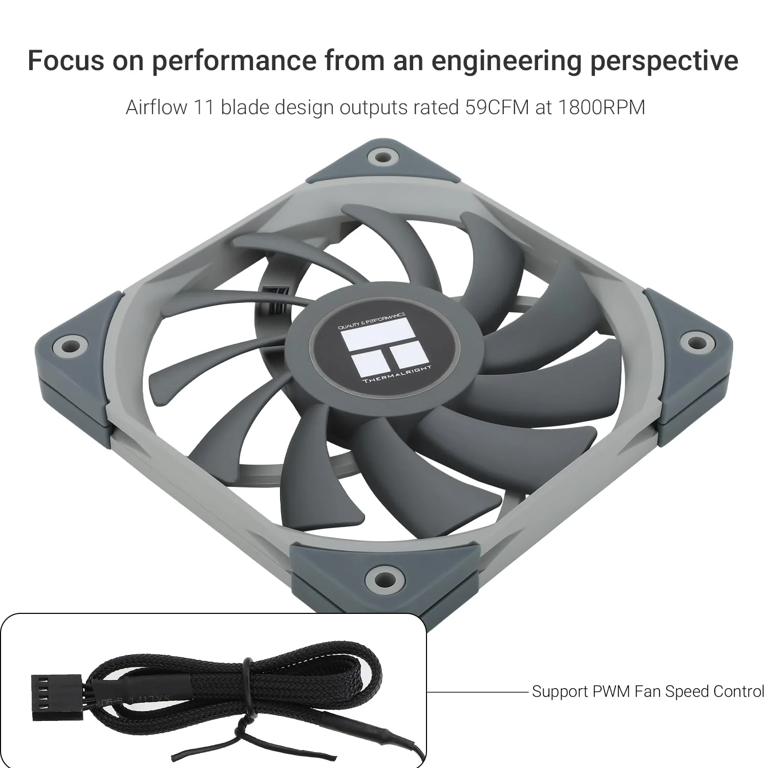 فن باریک 120 میلی متری Thermalright TL-C12015، کنترل PWM، 1500 دور در دقیقه، فن باریک با عملکرد متعادل برای کیس های کوچک، فن شاسی 15 میلی متری فن باریک 120 میلی متری Thermalright TL-C12015، کنترل PWM، 1500 دور در دقیقه، فن باریک با عملکرد متعادل برای کیس های کوچک، فن شاسی 15 میلی متری