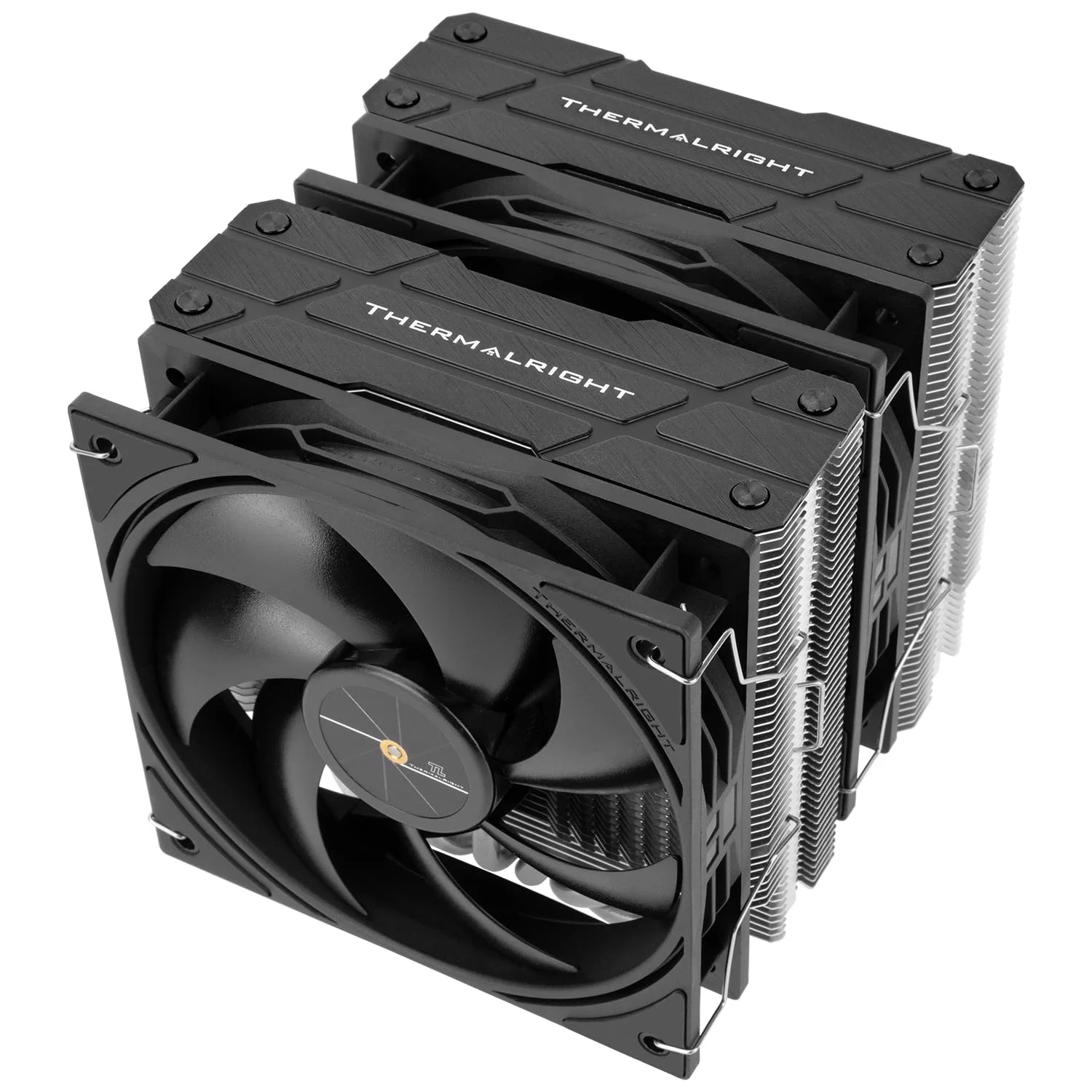 خنک کننده پردازنده Thermalright Peerless Assassin 120 Black V3، دارای 6 لوله حرارتی با فناوری AGHP، دو فن PWM 120 میلی متری، سرعت 2000 دور در دقیقه، برای AMD:AM4 AM5/Intel LGA 1851/1700/1150/1151/1200/2011، خنک کننده کامپیوتر