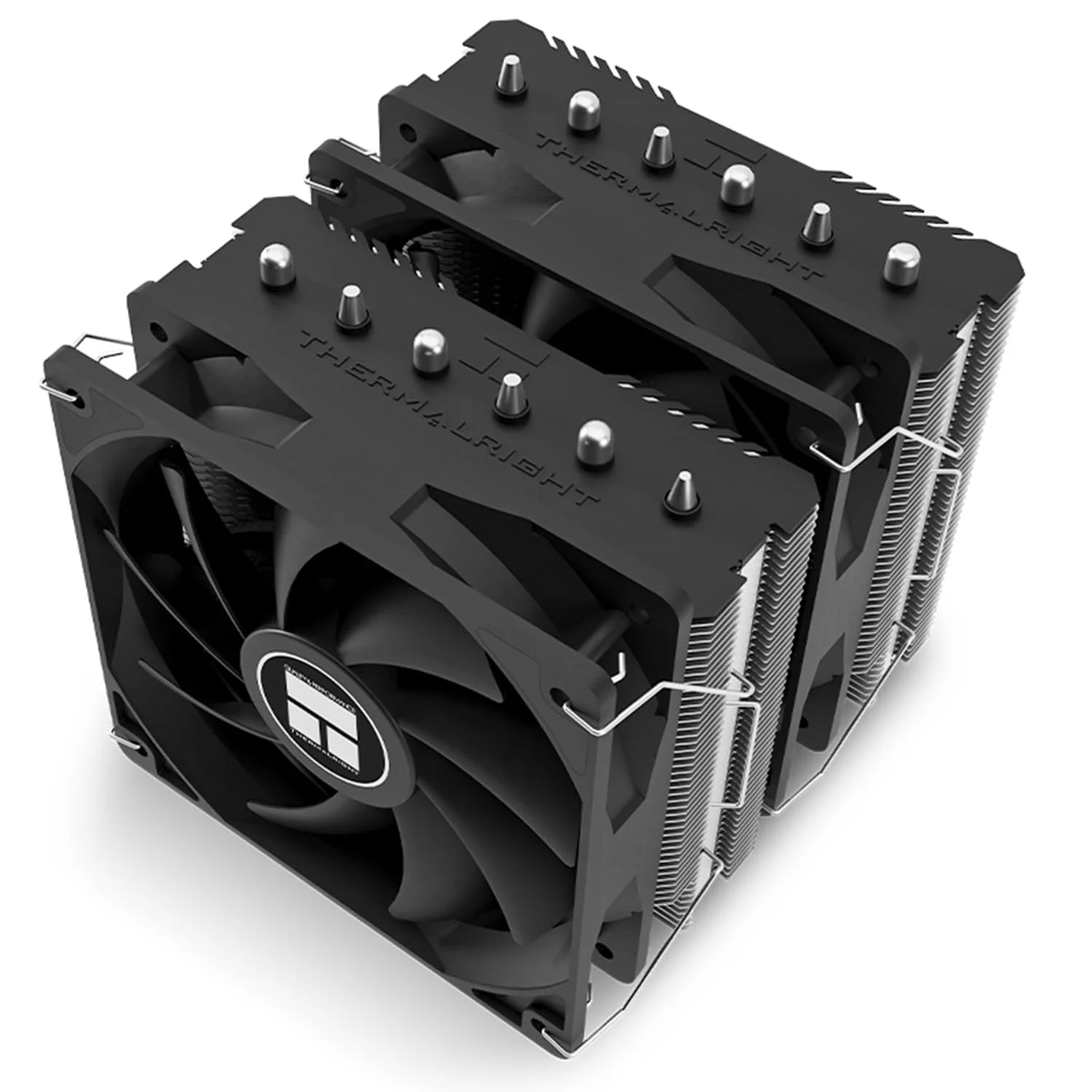 خنک‌کننده بادی پردازنده Thermalright Peerless Assassin 120 SE Extrem با 6 لوله حرارتی، دو فن PWM، فناوری لوله حرارتی AGHP، خنک‌کنندگی بالا 154 میلی‌متری، برای AM5/AM4، Intel LGA1851/1700/1150/1151/1155/1156/1200