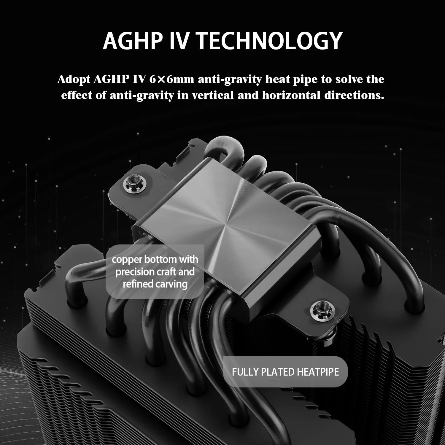 خنک کننده پردازنده Thermalright Peerless Assassin 120 SE مشکی، 6 لوله حرارتی، دو برج و دو فن PWM، خنک کننده بادی پردازنده کامپیوتر برای AMD:AM4 AM5 و Intel LGA1150/1151/1200/1700/1851، مشکی