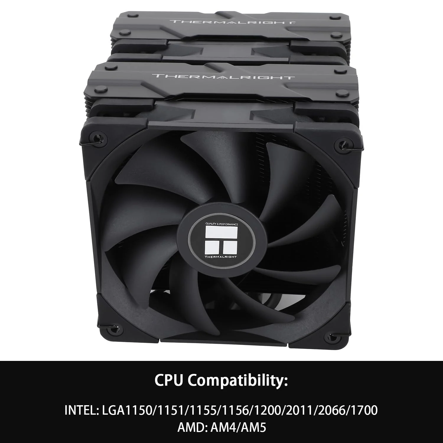 خنک کننده بادی پردازنده Thermalright Peerless Assassin 120 Black، 6 لوله حرارتی، فن PWM مدل TL-C12B، پوشش هیت سینک آلومینیومی، فناوری AGHP، برای AMD AM4/AM5/Intel LGA 1700/115X/1851/1200/2066/2011 مدل PA120 Black خنک کننده بادی پردازنده Thermalright Peerless Assassin 120 Black، 6 لوله حرارتی، فن PWM مدل TL-C12B، پوشش هیت سینک آلومینیومی، فناوری AGHP، برای AMD AM4/AM5/Intel LGA 1700/115X/1851/1200/2066/2011 مدل PA120 Black