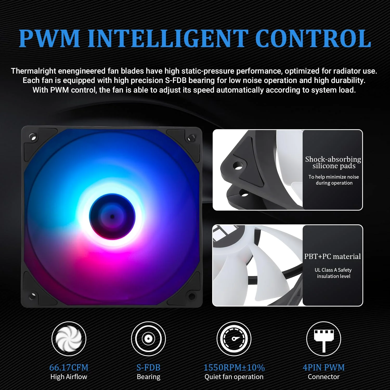 خنک کننده مایع پردازنده Thermalright Aqua Elite 240 ARGB V4، سایز رادیاتور 240، 2 عدد فن 120mm PWM، خنک کننده پردازنده کامپیوتر، برای AMD: AM4/AM5، Intel LGA1851/1700/1150/1151/1155/1156/1200/2011 (مشکی)