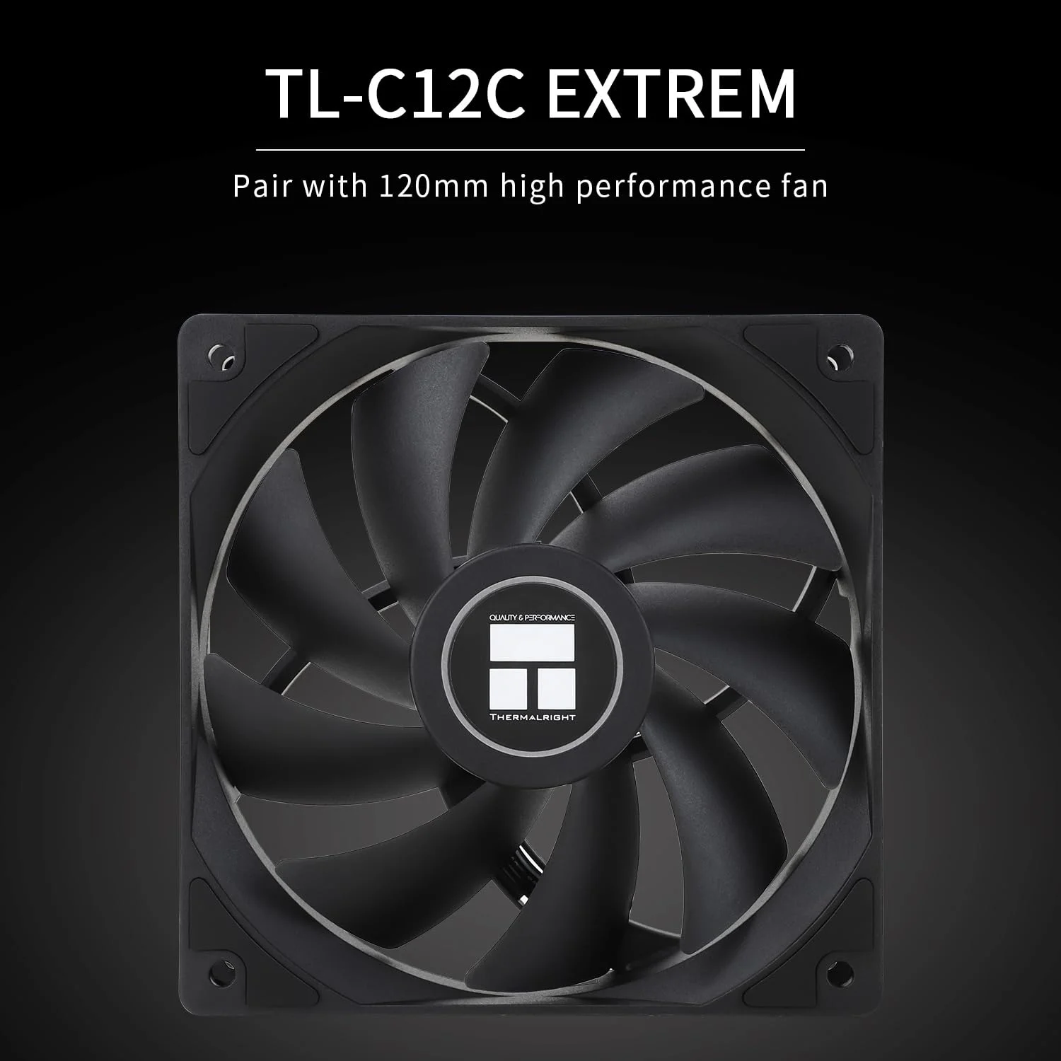 خنک‌کننده پردازنده Thermalright Peerless Assassin 120 SE Extrem، دو برج 6 لوله حرارتی، دو فن 120 میلی‌متری PWM، برای AM4/AM5، Intel lga1150/1151/1200/1700/1851