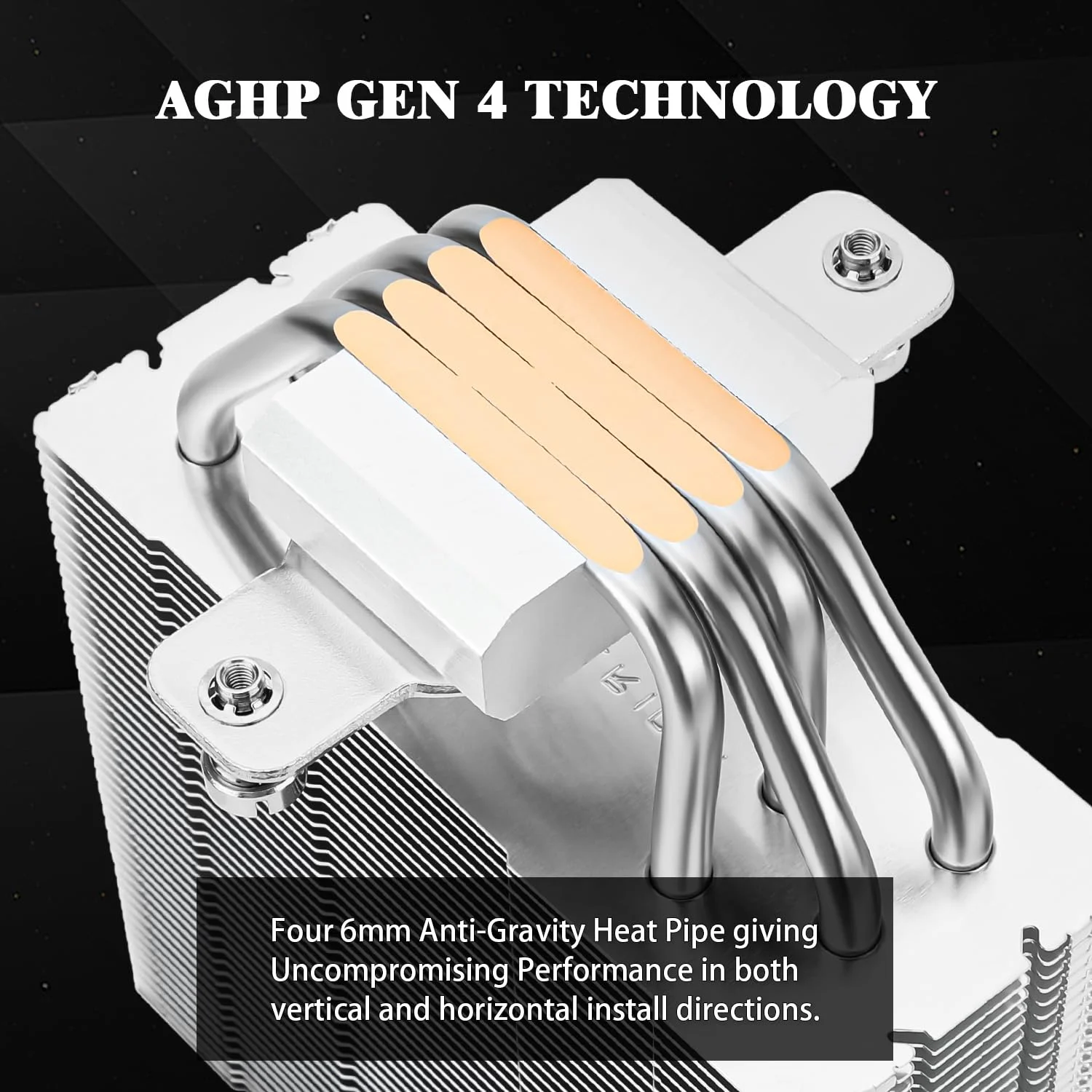 خنک‌کننده بادی پردازنده Thermalright Assassin Spirit 120 V2 Plus، دارای 4 لوله حرارتی، فن دوتایی PWM کم صدا، هیت سینک خنک کننده کامپیوتر، برای AMD AM4 AM5/Intel 1700/1150/1151/1200 (AS120 V2 Plus)