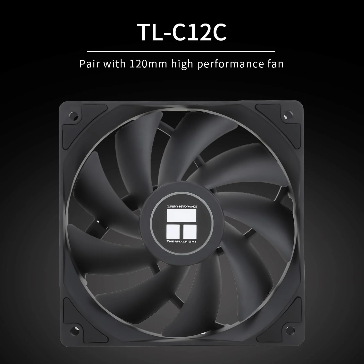 خنک‌کننده بادی پردازنده Thermalright Peerless Assassin 120 SE، دو برج، 6 لوله حرارتی، دو فن 120 میلی‌متری TL-C12C PWM، برای AMD AM4/AM5/Intel LGA 1700/1150/1151/1200، فناوری AGHP، پوشش هیت سینک آلومینیومی