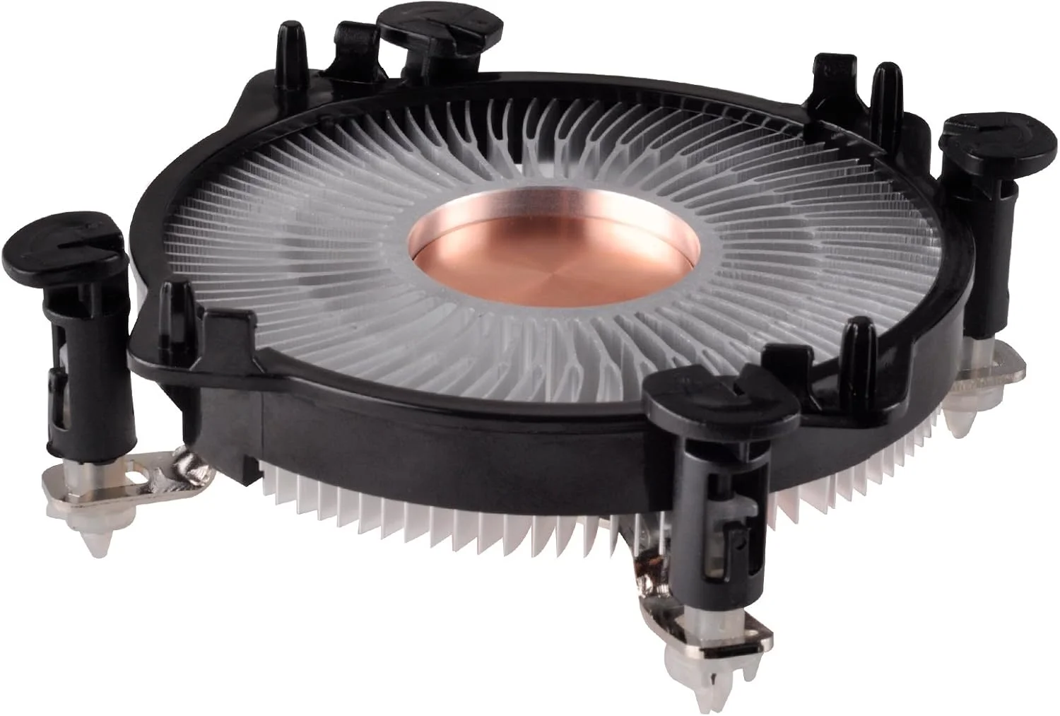 خنک کننده پردازنده فوق باریک SilverStone Technology NT08-115XP با ارتفاع 33 میلی متر برای پردازنده های Intel LGA115X و LGA1200، مدل SST-NT08-115XP خنک کننده پردازنده فوق باریک SilverStone Technology NT08-115XP با ارتفاع 33 میلی متر برای پردازنده های Intel LGA115X و LGA1200، مدل SST-NT08-115XP