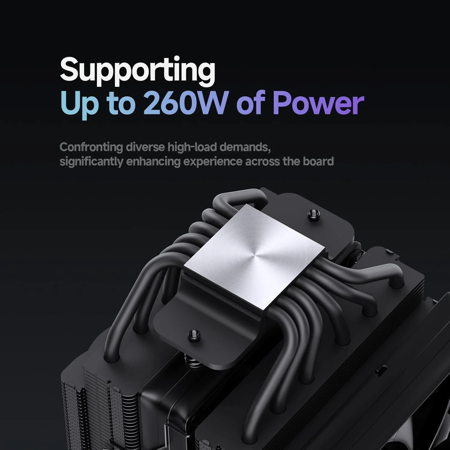 خنک‌کننده پردازنده آی‌اوتا A62، دارای 6 لوله حرارتی مسی، خنک‌کننده پردازنده دو برج با نمایشگر دیجیتال جدید و فن‌های PWM برای AMD AM4/AM5 و Intel LGA 115X/1200/1700/1851