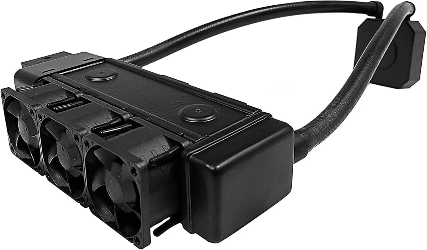 خنک کننده مایع سرور Dynatron L3 Aio Enclosed 1U برای سوکت های Intel/AMD (جعبه قهوه ای)