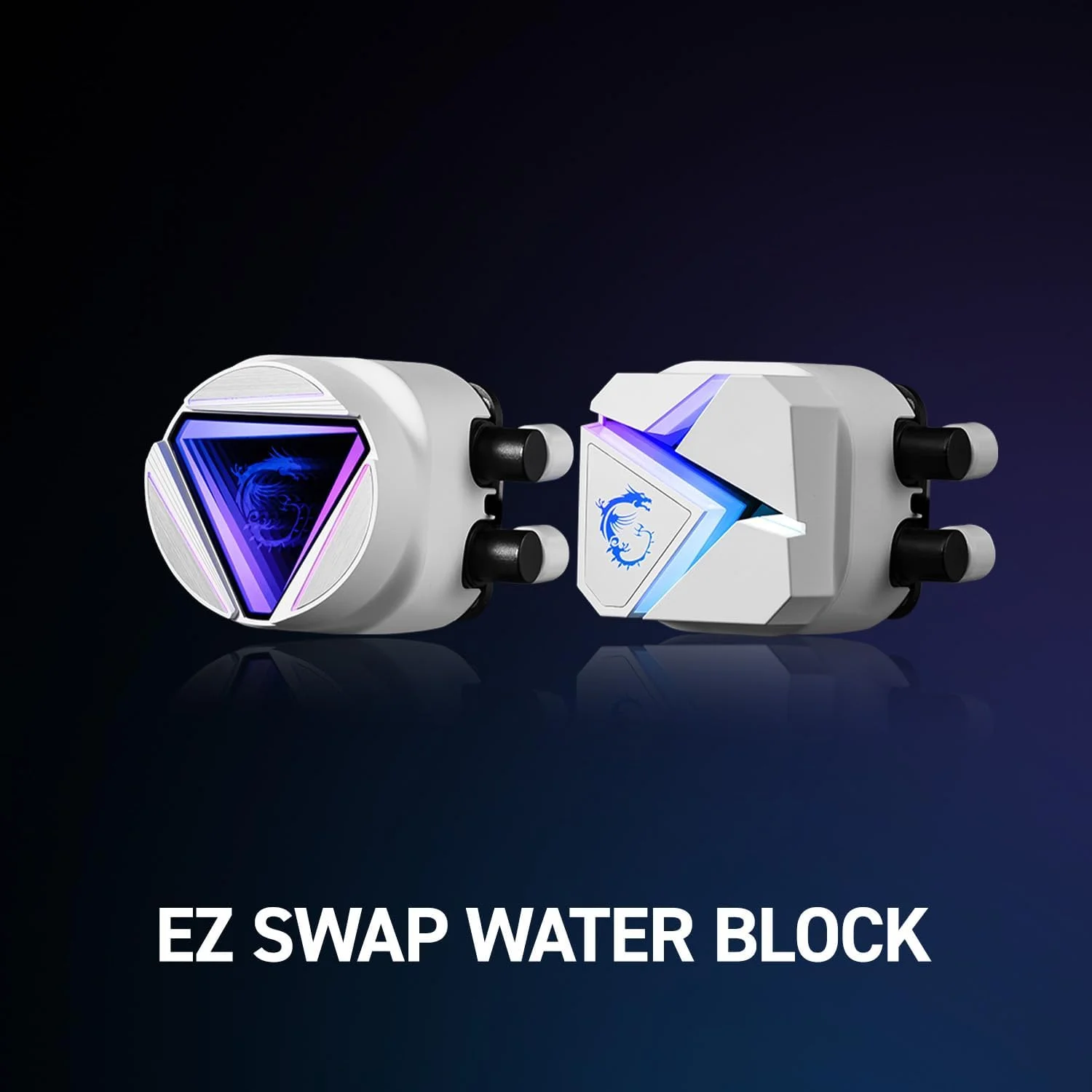 خنک کننده مایع پردازنده MSI MAG CORELIQUID C360 V2 سفید - رادیاتور 397 میلی‌متری - سازگار با LGA 1700 - سه فن 120 میلی‌متری ARGB PWM، سفید