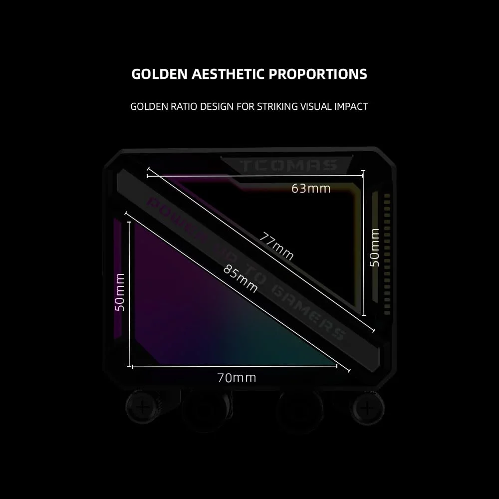 خنک کننده مایع رادیاتور 360 میلی متری LE200 – سیستم خنک کننده آبی ARGB با کارایی بالا، فن های کنترل شده PWM، پشتیبانی از Intel LGA1700 و AMD AM5/AM4