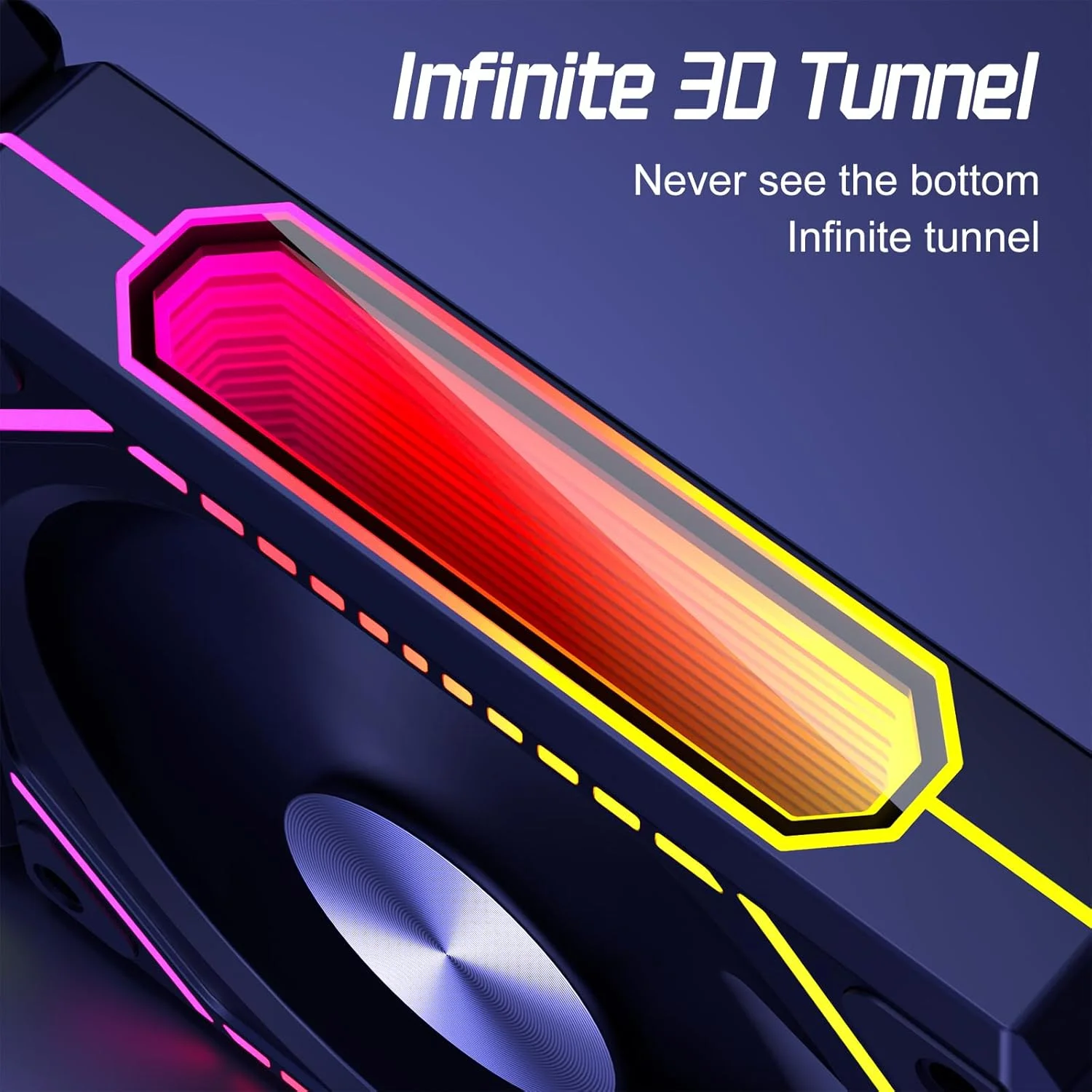 فن کیس بی سیم DS مدل 360، فن 120 میلی متری LED سازگار با ASUS Aura و MSI Mystic Light برای کیس کامپیوتر، خنک کننده پردازنده کامپیوتر، سیستم خنک کننده مایع (3 فن، سری KA)