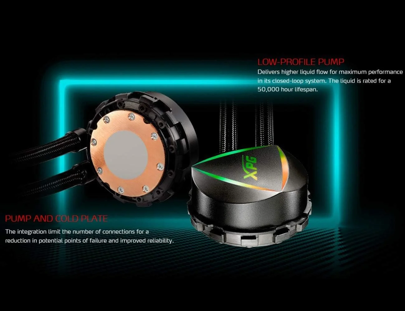 خنک کننده مایع پردازنده XPG Levante X 360 ARGB