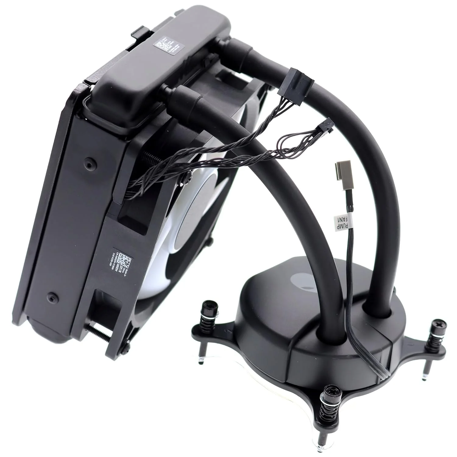 سیستم خنک کننده مایع پردازنده 125 واتی RGB مدل L-Cooler H80H81 69XJW جایگزین برای کامپیوتر رومیزی Dell Aurora R13