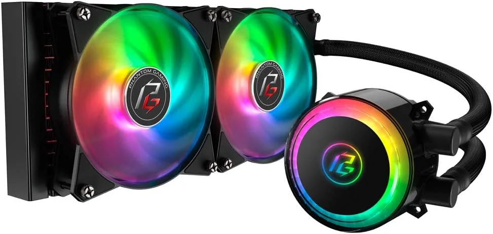 خنک کننده مایع پردازنده Cooler Master ML240R RGB ARGB، 12 ولت، 66.7 CFM، 15 dB(A)، 2000 دور در دقیقه، سازگار با کامپیوتر رومیزی