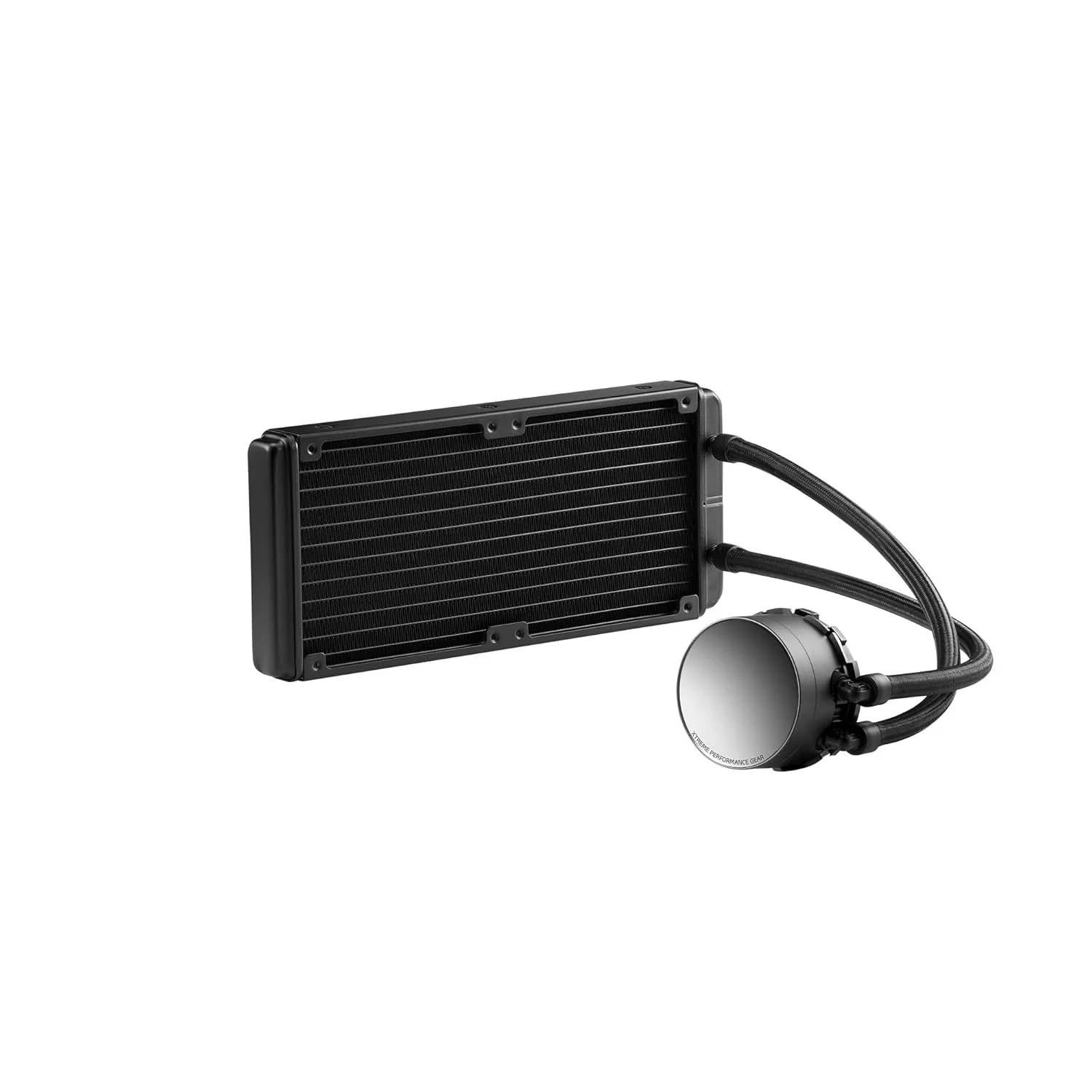 خنک کننده مایع پردازنده XPG Levante X 240 All-in-One ARGB - حداکثر قطر فن 4.72 اینچ - 2000 دور در دقیقه - بلبرینگ دینامیکی سیال - 4 پین PWM (LEVANTEX240-BKCWW)