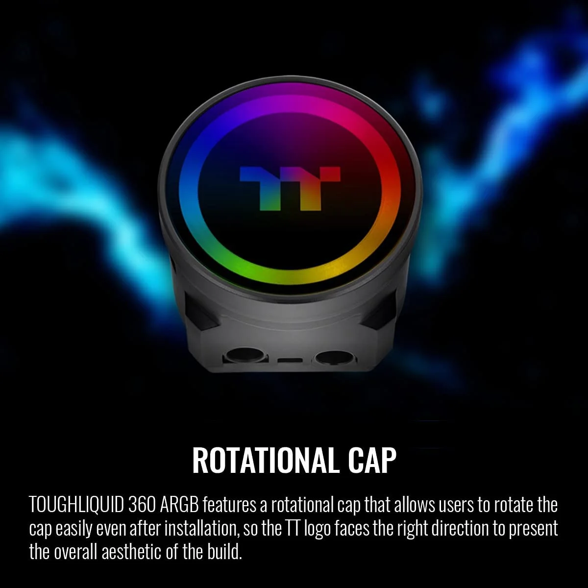 خنک کننده مایع پردازنده Thermaltake TOUGHLIQUID 360 ARGB با قابلیت همگام سازی با مادربرد، سازگار با AMD (AM5/AM4) / Intel (LGA 1700/1200)، رادیاتور 360 میلی متری با بازدهی بالا مدل CL-W321-PL12BL-B، مشکی خنک کننده مایع پردازنده Thermaltake TOUGHLIQUID 360 ARGB با قابلیت همگام سازی با مادربرد، سازگار با AMD (AM5/AM4) / Intel (LGA 1700/1200)، رادیاتور 360 میلی متری با بازدهی بالا مدل CL-W321-PL12BL-B، مشکی