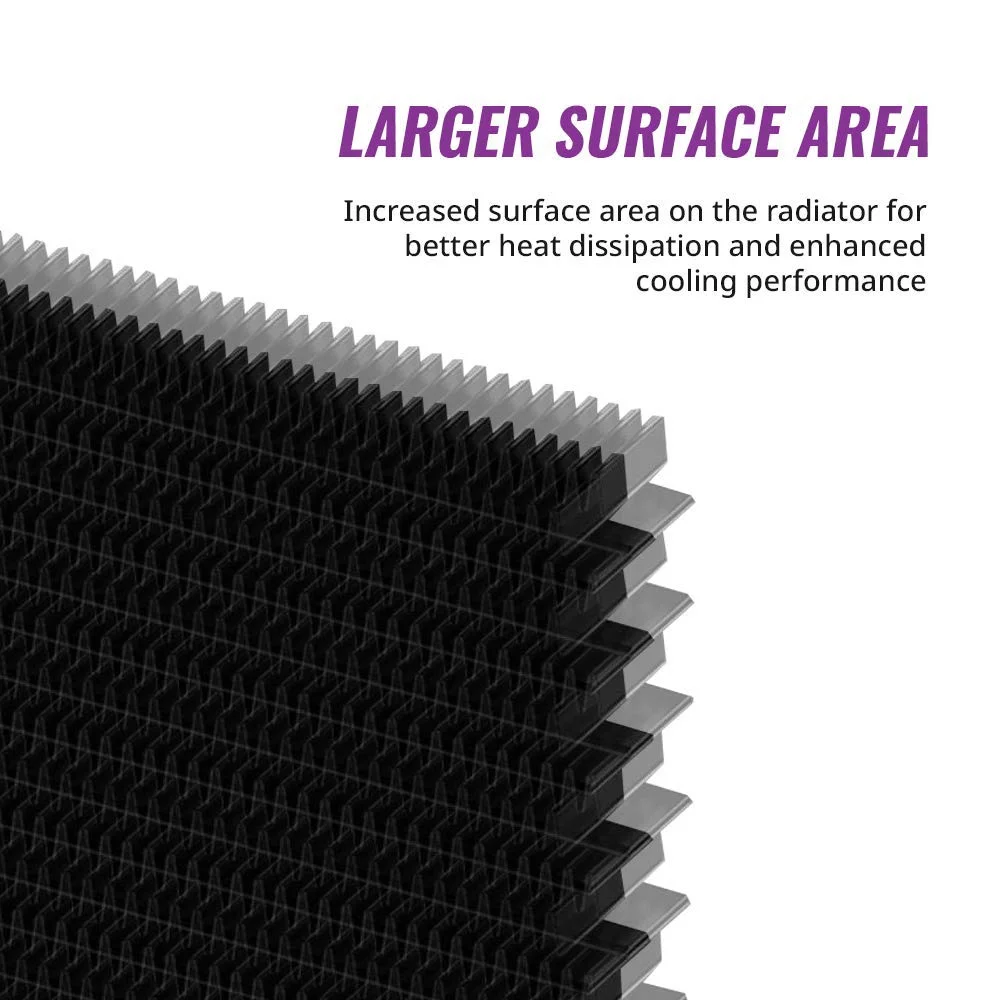 خنک کننده آبی پردازنده Cooler Master MasterLiquid ML240L V2 ARGB با ابعاد 277x119.6x27.2 میلی متر