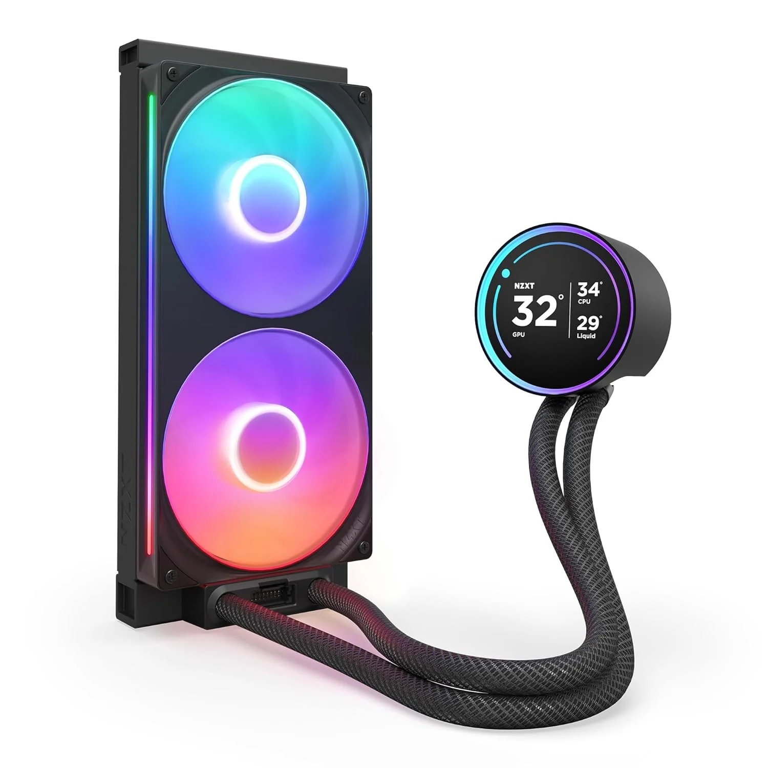 خنک کننده مایع پردازنده NZXT Kraken Elite 280 RGB 2024 - رادیاتور 280 میلیمتری - فن F280 RGB Core - صفحه نمایش IPS LCD 2.72 اینچی قابل تنظیم - پمپ NZXT Turbine - AMD® AM5, AM4 - Intel® LGA 1851/1700, 1200/115X - مشکی خنک کننده مایع پردازنده NZXT Kraken Elite 280 RGB 2024 - رادیاتور 280 میلیمتری - فن F280 RGB Core - صفحه نمایش IPS LCD 2.72 اینچی قابل تنظیم - پمپ NZXT Turbine - AMD® AM5, AM4 - Intel® LGA 1851/1700, 1200/115X - مشکی
