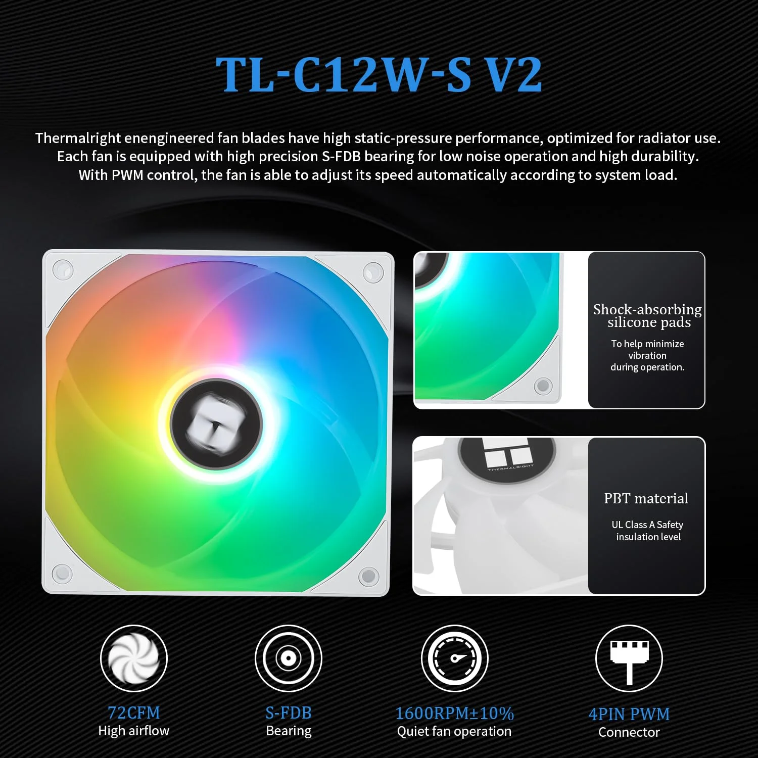 خنک کننده مایع پردازنده Thermalright Frozen Magic 360 White ARGB V2، اندازه رادیاتور خنک کننده 360 میلی‌متری با 3 عدد فن 120 میلی‌متری PWM ARGB، برای AMD/AM4/AM5، Intel LGA1150/1151/1200/2011/1700/1851، خنک کننده آبی پردازنده سفید ARGB