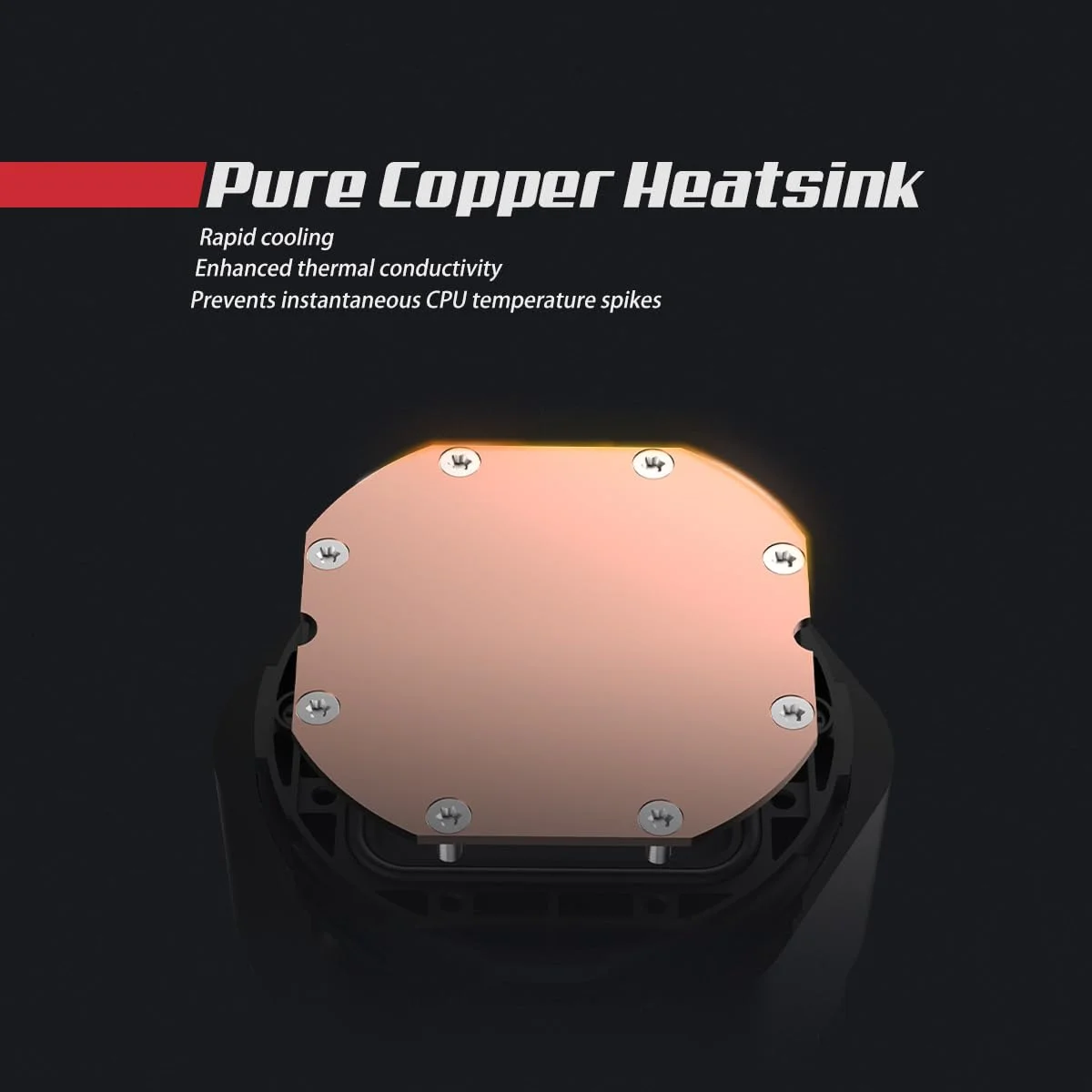 خنک کننده مایع پردازنده RUIX NC240 ARGB AIO، خنک کننده آبی پردازنده 240 میلی متری با کارایی بالا، پمپ بلبرینگ سرامیکی پرسرعت، 2 عدد فن PWM ARGB، Intel LGA 1851/1700/1200/115X/2011، AMD AM5/AM4 - مشکی