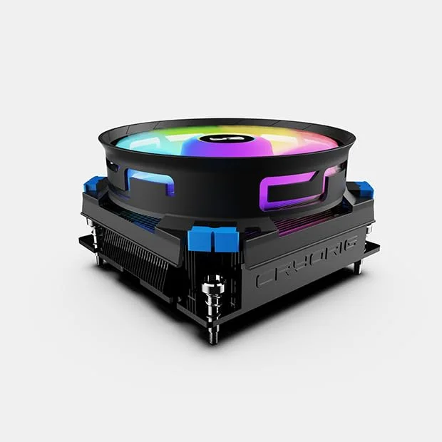 خنک کننده پردازنده کم ارتفاع CRYORIG C5 با محفظه بخار – پشته پره آلومینیومی – خنک کننده SFF جمع و جور – AMD AM4/AM5 – Intel LGA 1150/1200/1851/1700