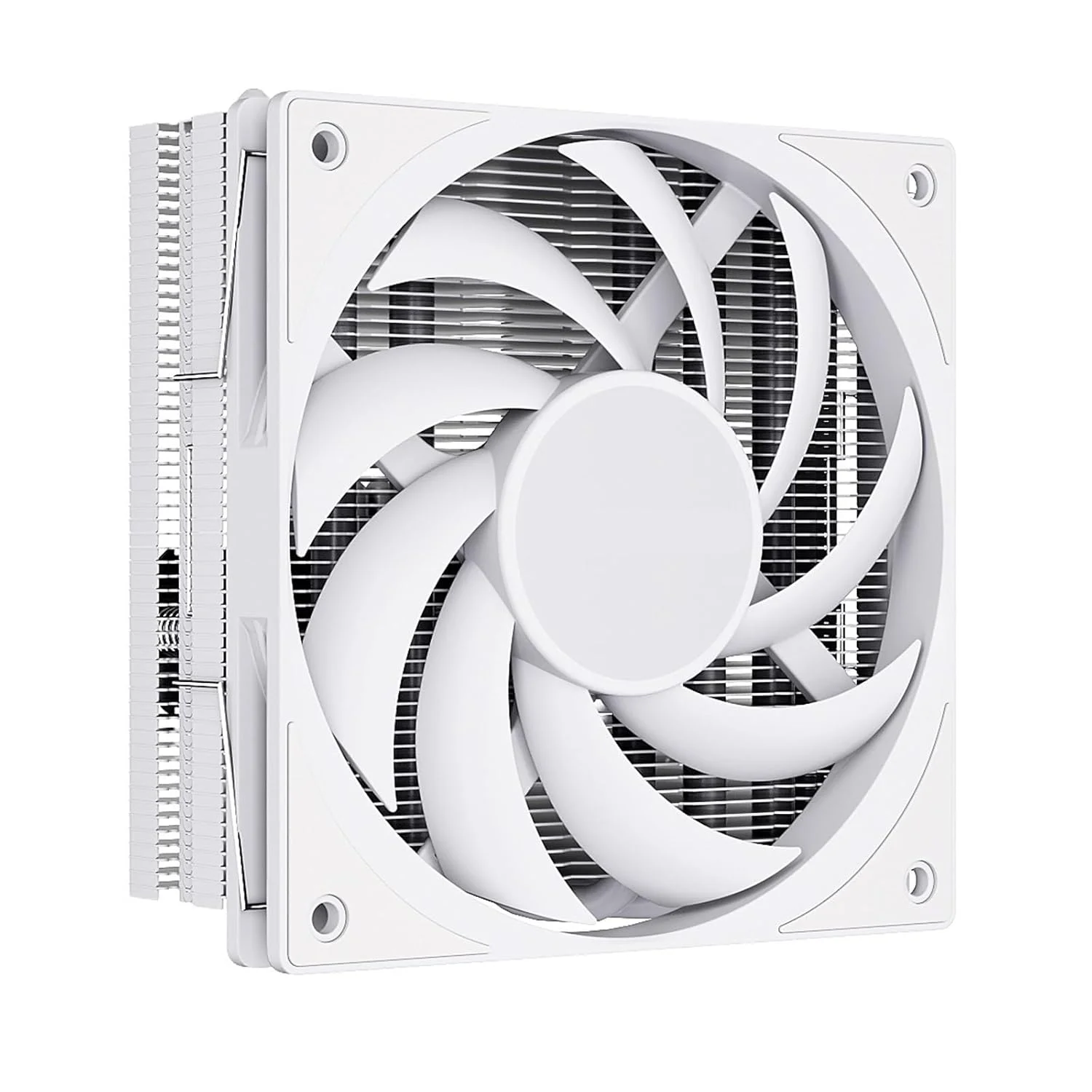 1 عدد خنک کننده رادیاتوری هوا با نویز کم، فن CPU برای AM4 AM5 LGA 2011 1200 1700 X99 (6 لوله حرارتی - مشکی، بدون نورپردازی RGB)