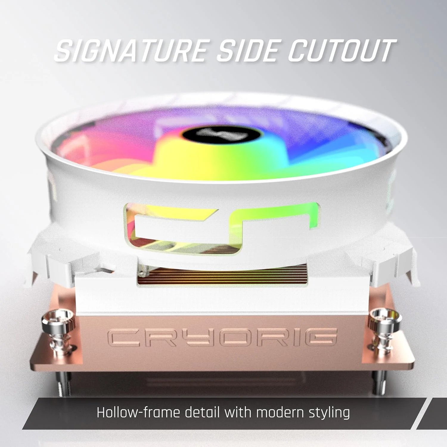 خنک کننده پردازنده کم ارتفاع CRYORIG C5 CU با محفظه بخار - پشته پره مسی کامل - خنک کننده SFF جمع و جور - AMD AM4/AM5 - Intel LGA 1150/1200/1851/1700