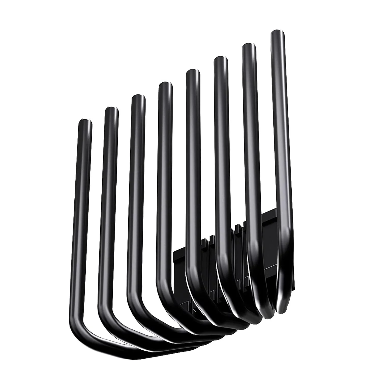 خنک کننده رادیاتوری هوا تک عددی، فن CPU کم صدا برای AM4 AM5 LGA 2011 1200 1700 X99 (6 لوله حرارتی - مشکی، بدون نورپردازی)