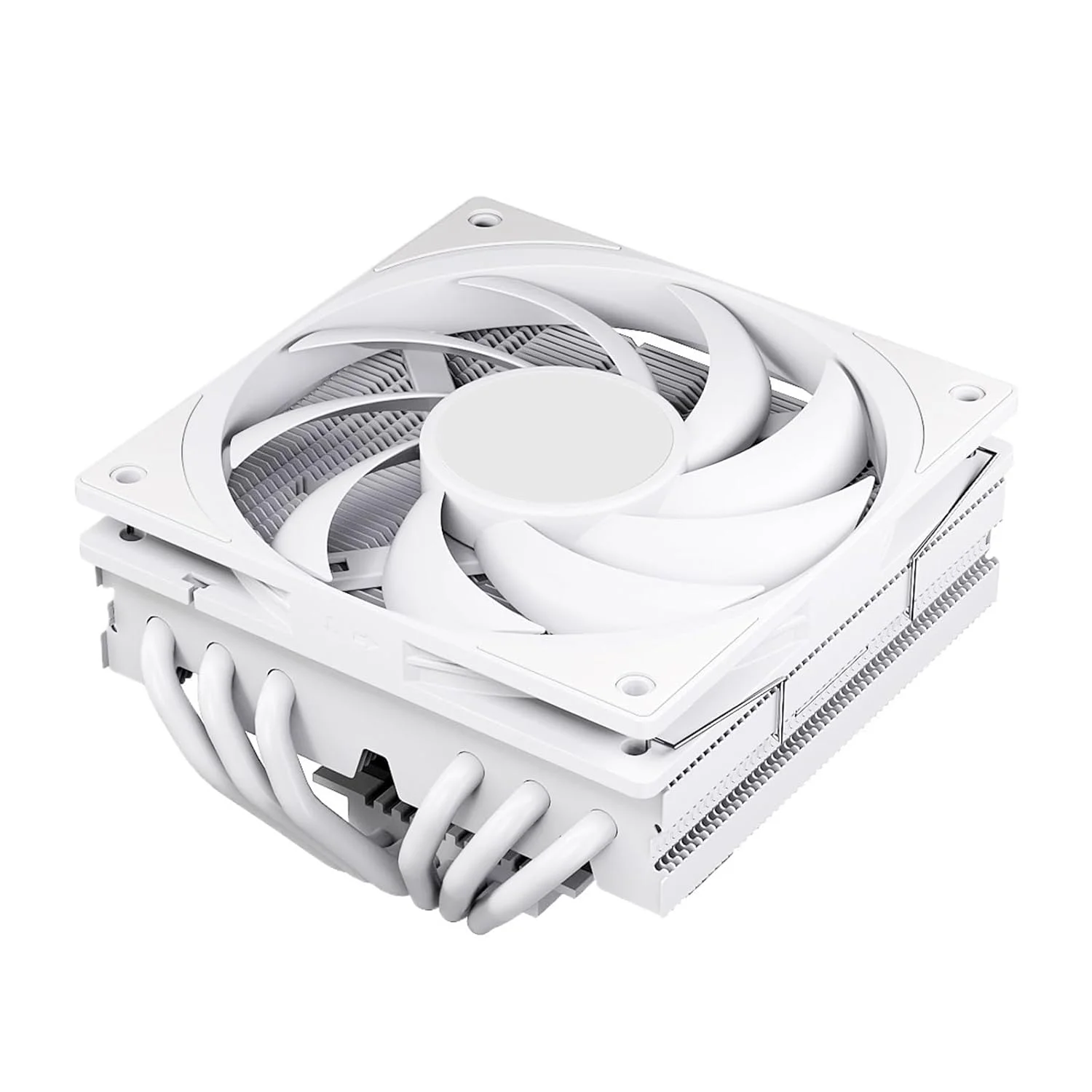 1 عدد خنک کننده رادیاتوری هوا با نویز کم، فن CPU برای AM4 AM5 LGA 2011 1200 1700 X99 (6 لوله حرارتی - مشکی، بدون نورپردازی RGB)