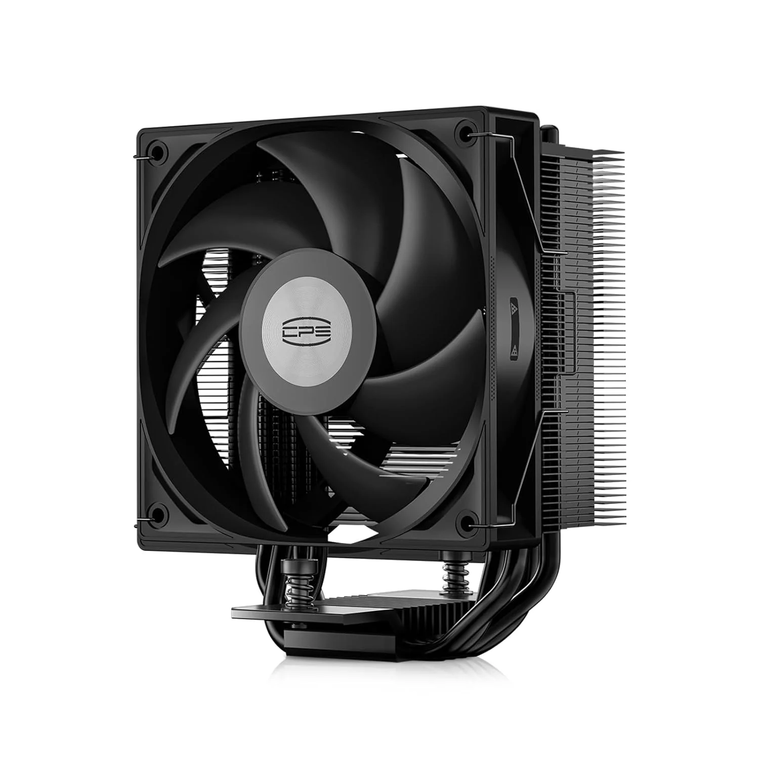 خنک کننده پردازنده CPS مدل RT400-BK، ارتفاع کلی 148 میلی متر، طراحی باریک و نصب آسان