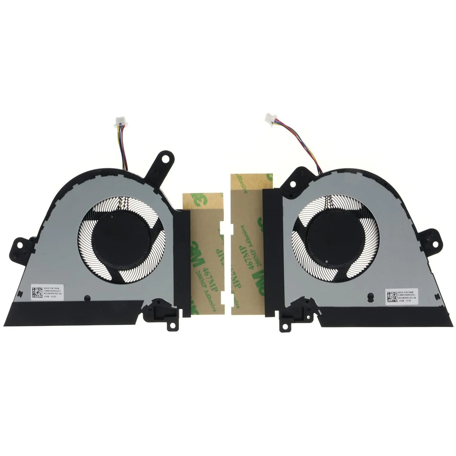 فن خنک کننده پردازنده و کارت گرافیک برای ایسوس TUF Dash F15 FX516PC FX516PE FX516PM FX516PR FX516EN Air RTX3070 12V 1A FNAQ 13NR0760P01011 DFSCK221151817 FNAR 13NR0760P02011 DFSCK22D05883L فن خنک کننده پردازنده و کارت گرافیک برای ایسوس TUF Dash F15 FX516PC FX516PE FX516PM FX516PR FX516EN Air RTX3070 12V 1A FNAQ 13NR0760P01011 DFSCK221151817 FNAR 13NR0760P02011 DFSCK22D05883L