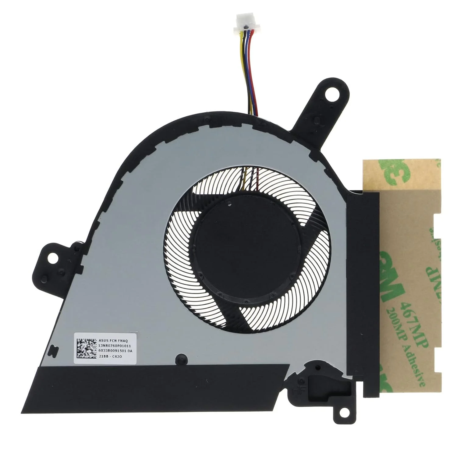 فن خنک کننده پردازنده و کارت گرافیک برای ایسوس TUF Dash F15 FX516PC FX516PE FX516PM FX516PR FX516EN Air RTX3070 12V 1A FNAQ 13NR0760P01011 DFSCK221151817 FNAR 13NR0760P02011 DFSCK22D05883L فن خنک کننده پردازنده و کارت گرافیک برای ایسوس TUF Dash F15 FX516PC FX516PE FX516PM FX516PR FX516EN Air RTX3070 12V 1A FNAQ 13NR0760P01011 DFSCK221151817 FNAR 13NR0760P02011 DFSCK22D05883L