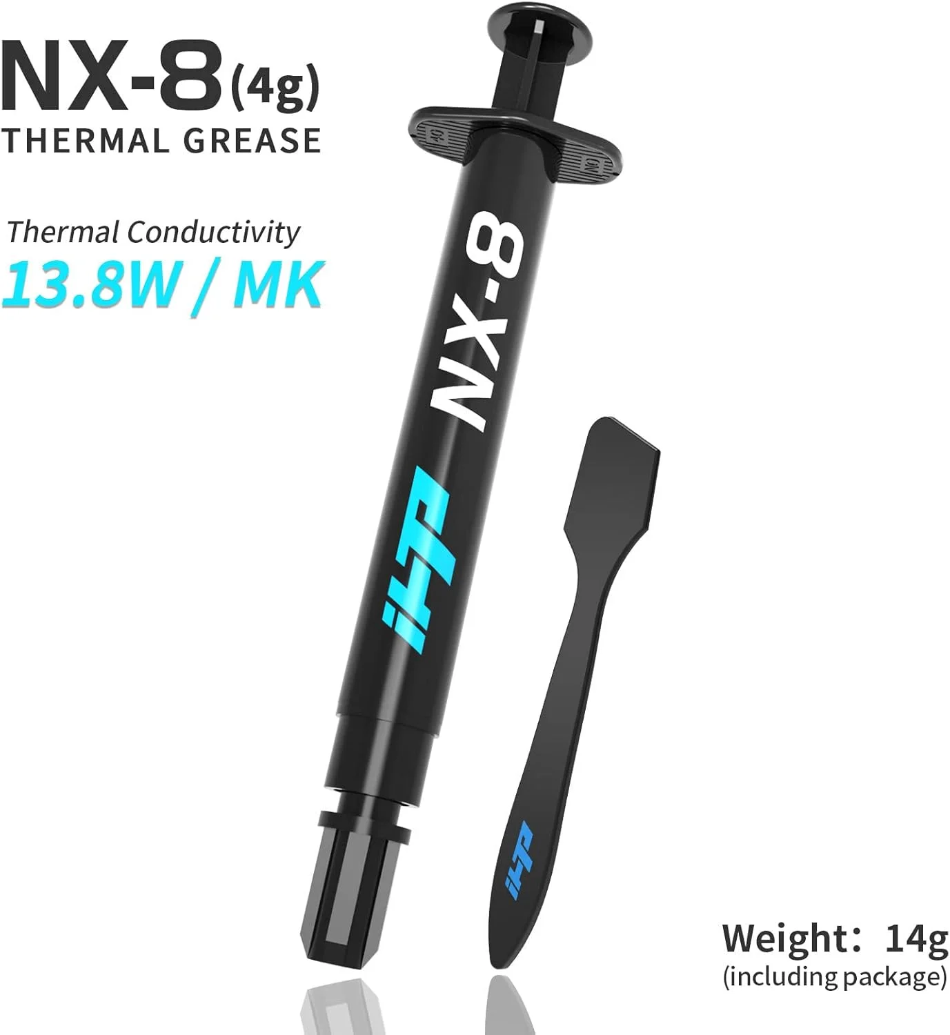 گریس سیلیکونی رسانای حرارتی NX-8 با رسانایی 13.8W/m-K، خمیر حرارتی با عملکرد بالا برای کامپیوتر نوت بوک