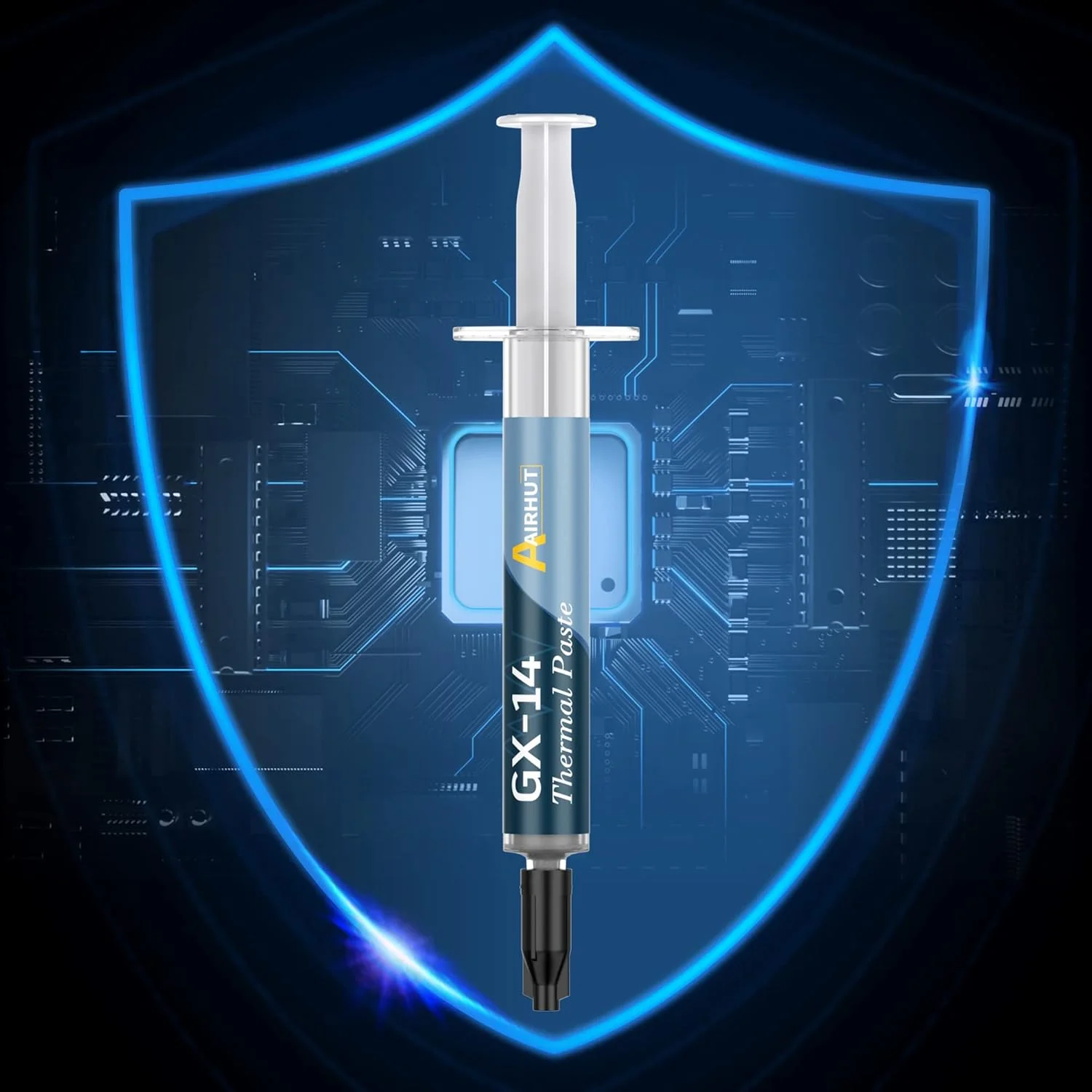 خمیر حرارتی Aairhut GX-14، با عملکرد بالا 15.7W/m.k برای خنک کردن تمام پردازنده ها، CPU، GPU - PC، کنسول های بازی و هیت سینک ها در کامپیوترها و کنسول ها (2 گرم)