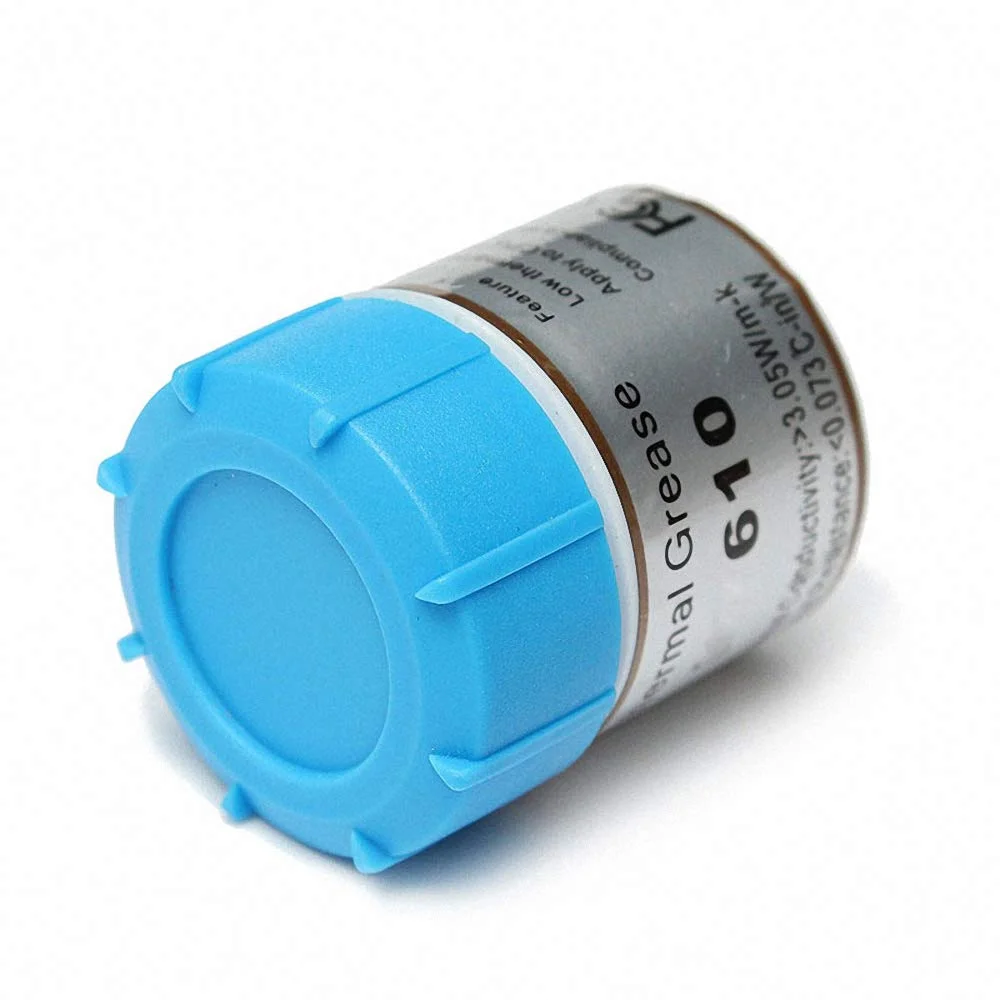 گریس رسانای حرارتی هیت سینک، خمیر حرارتی طلایی 20 گرمی سیلیکونی با عملکرد بالا برای خنک کننده چیپست CPU